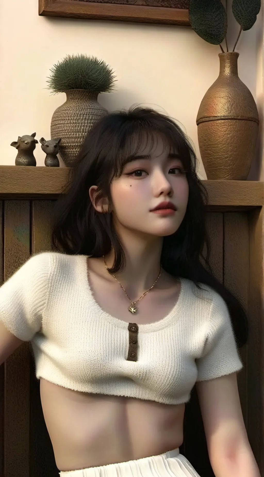 ai character: lucky♥° background