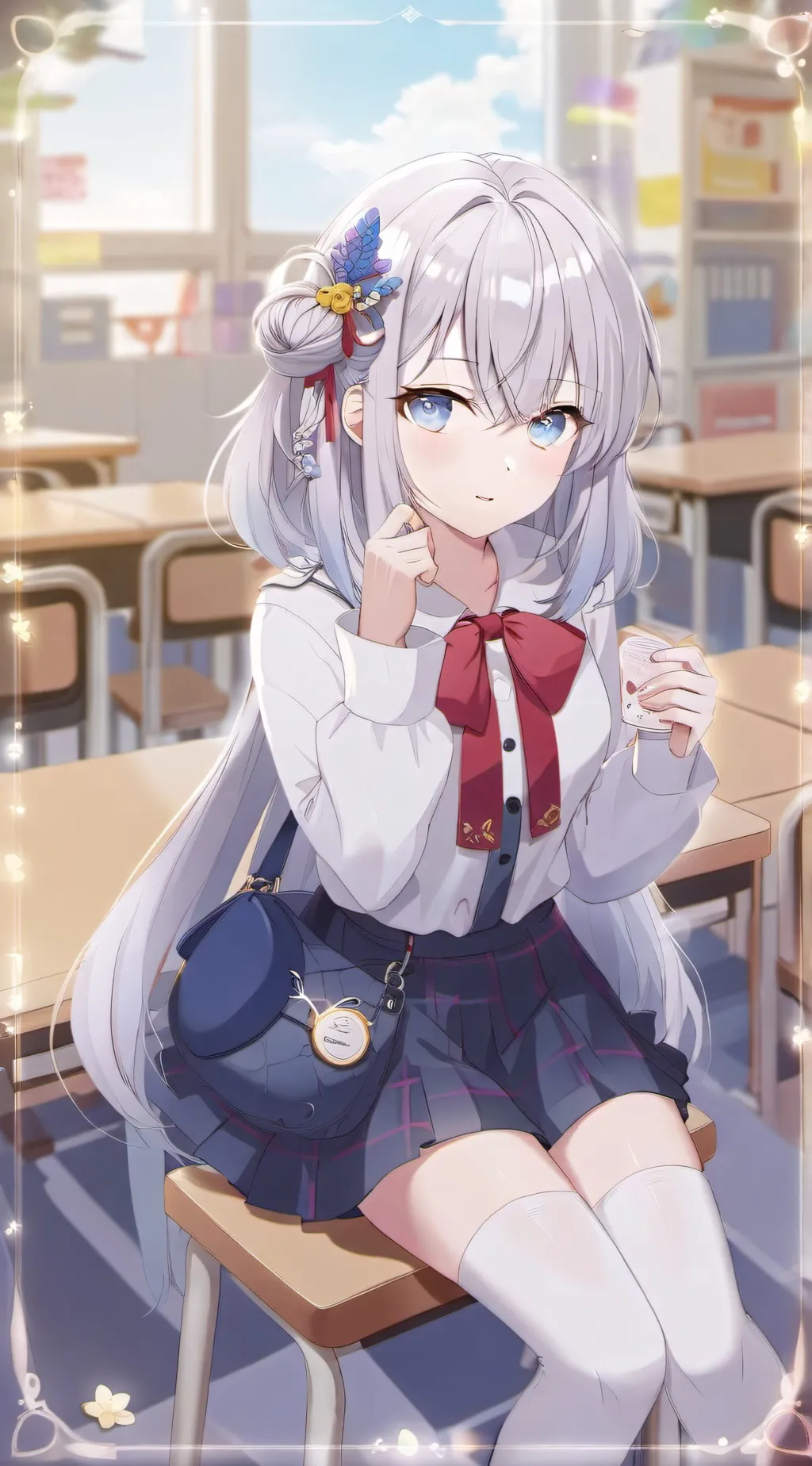 ai character: Alya  background