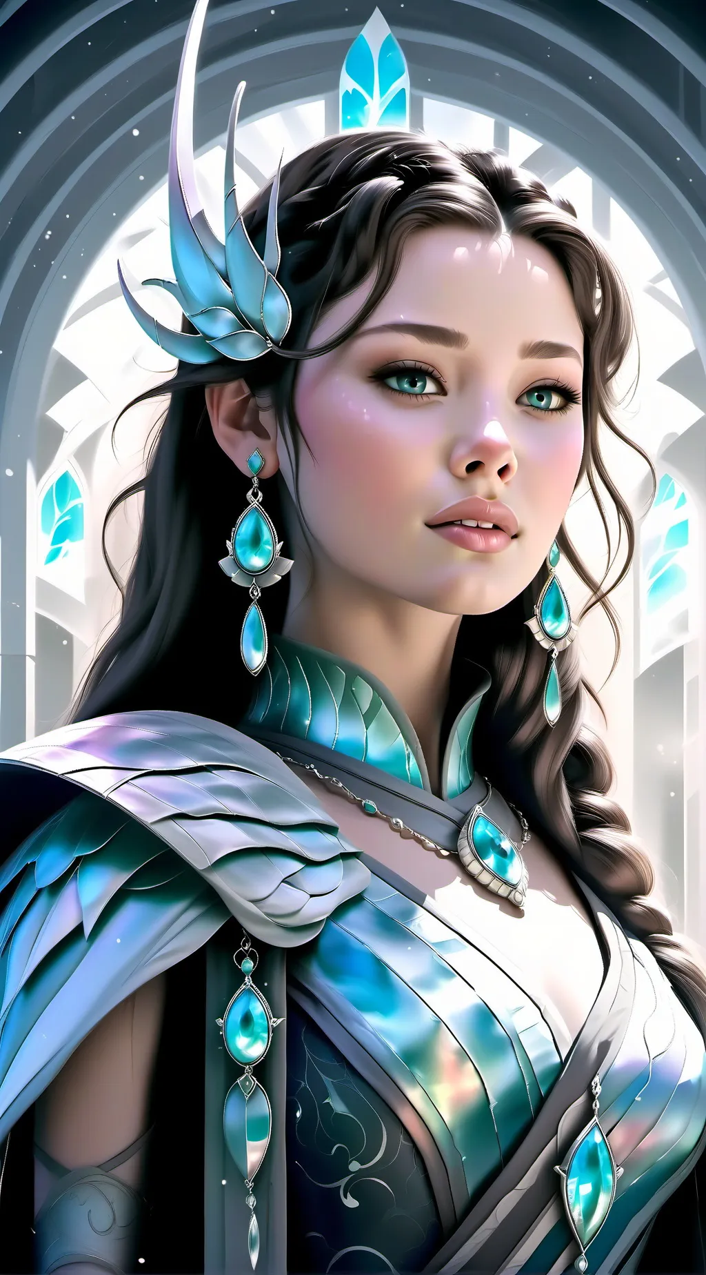 ai character: April  background