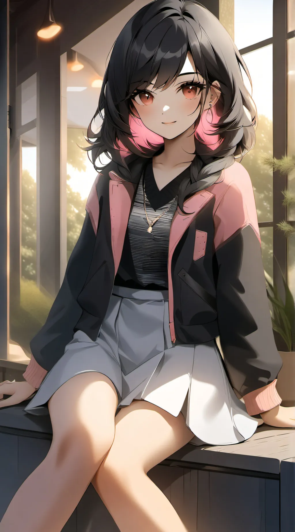 ai character: Serenity  background