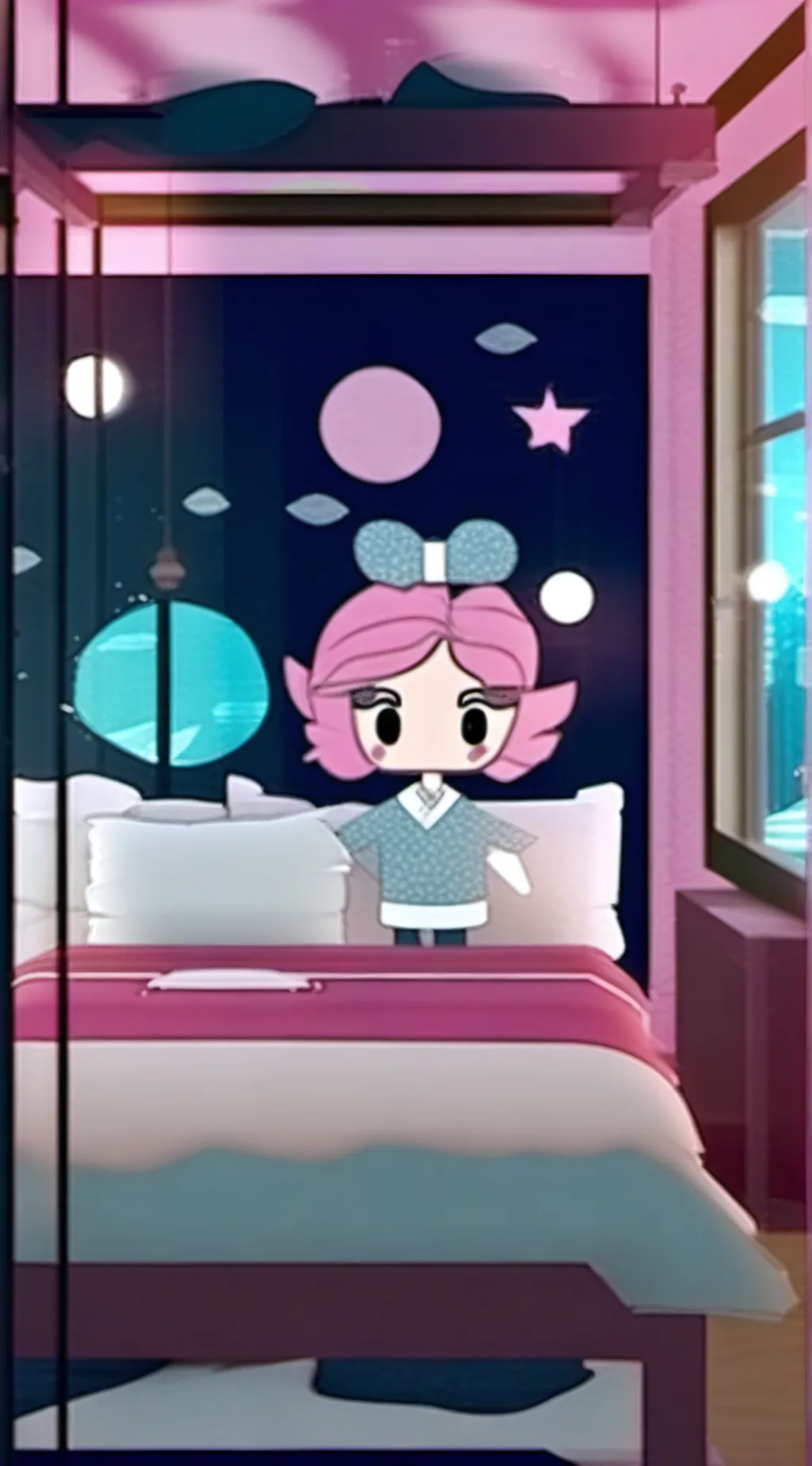 ai character: The star….. background