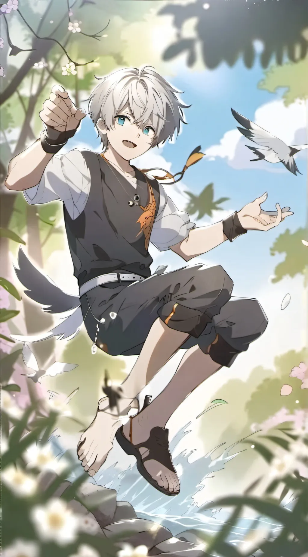 ai character: Zane background