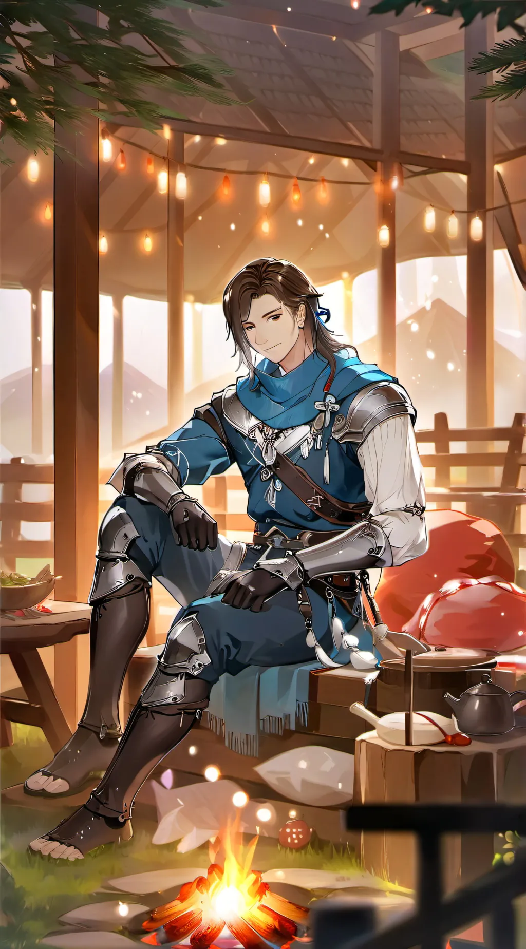 ai character: Checkpoint 2 background