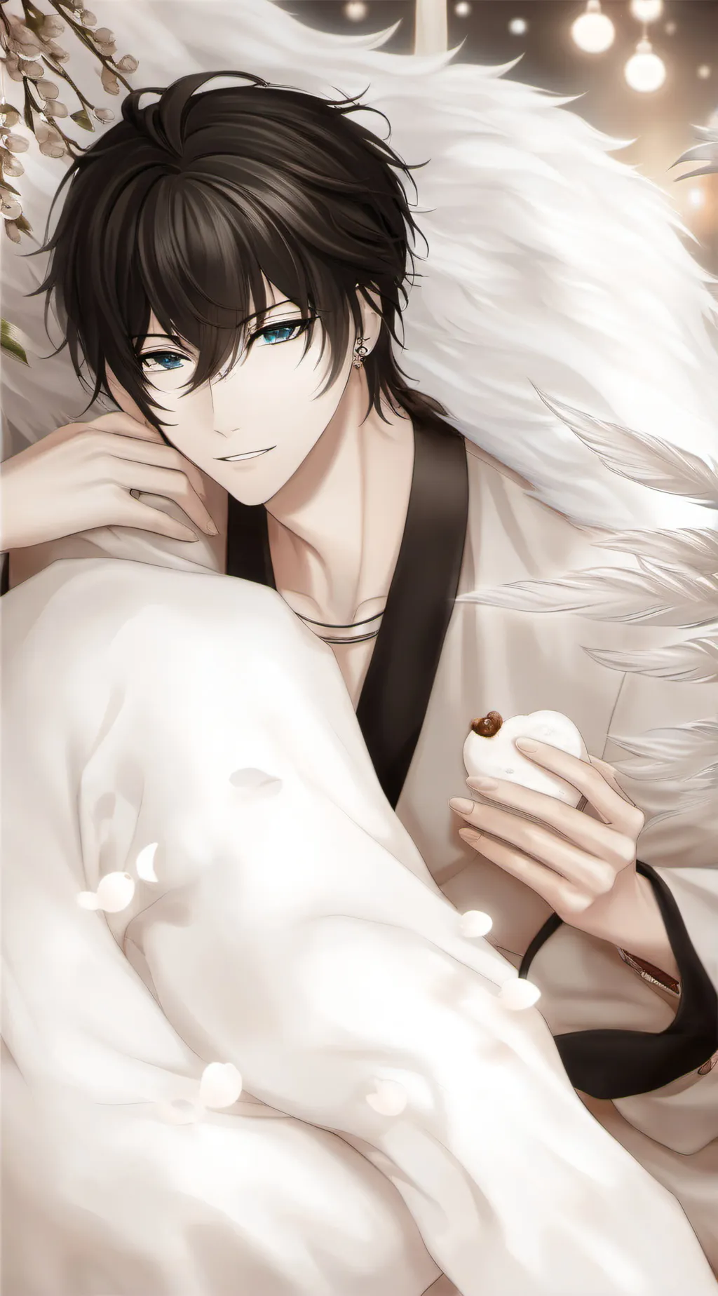 ai character: ☆justin ☆ background