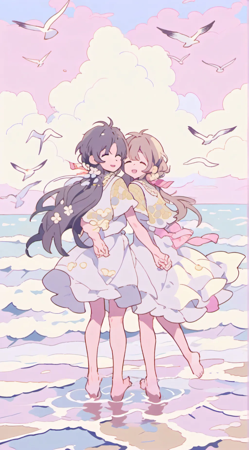 ai character: Lily and samaria background