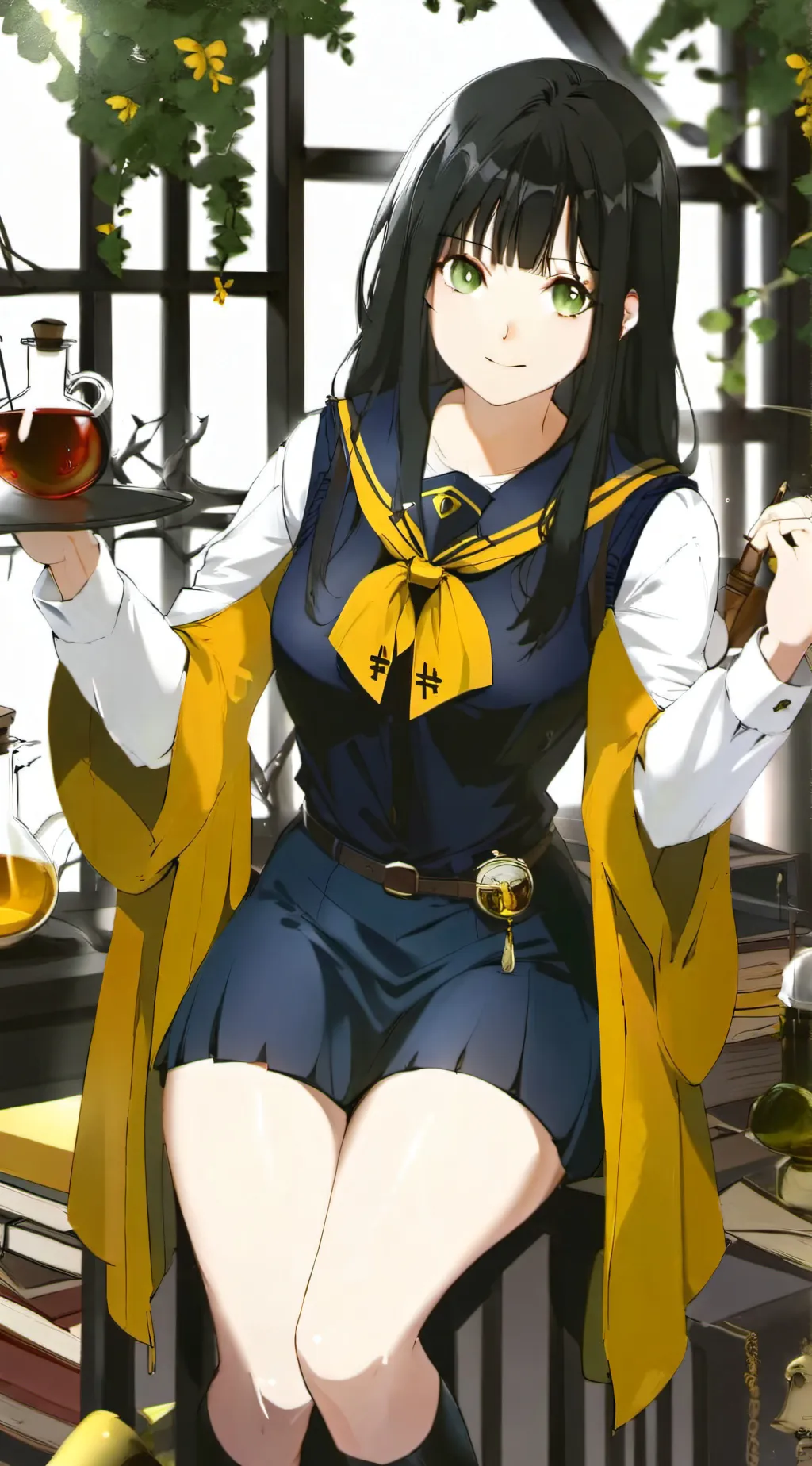 ai character: Christie background