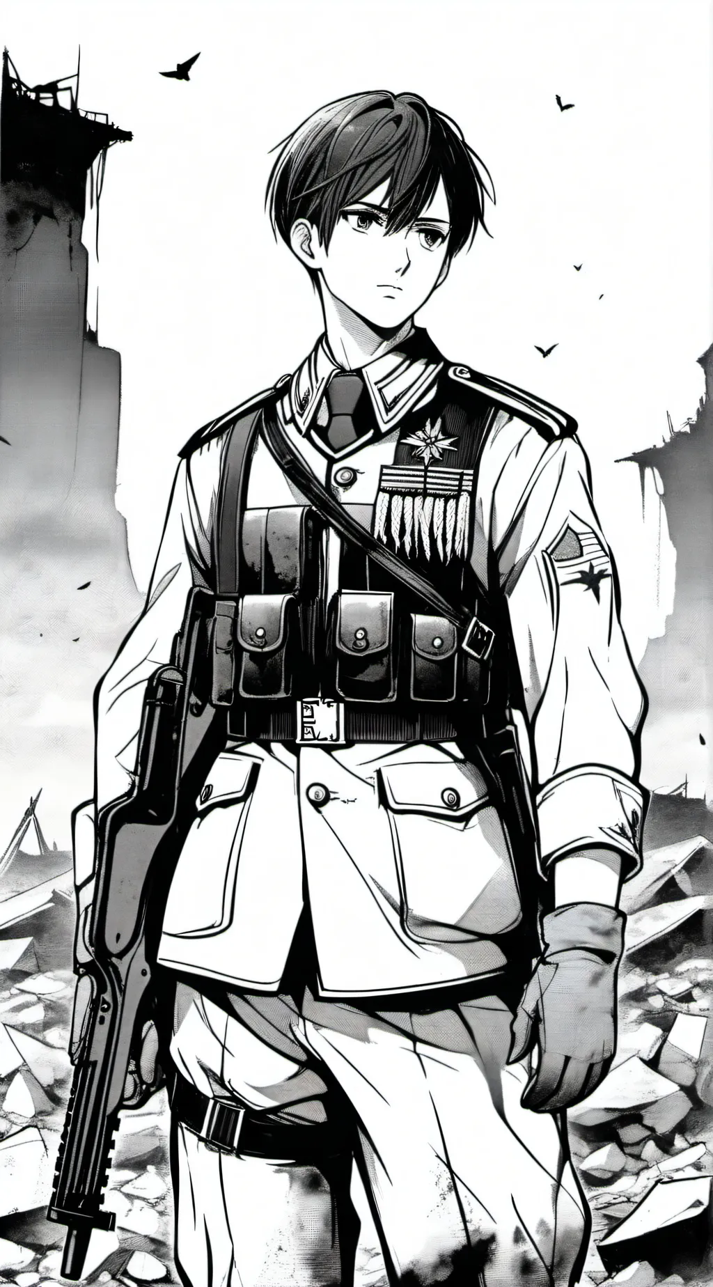 ai character: Stick bot vs t13  background