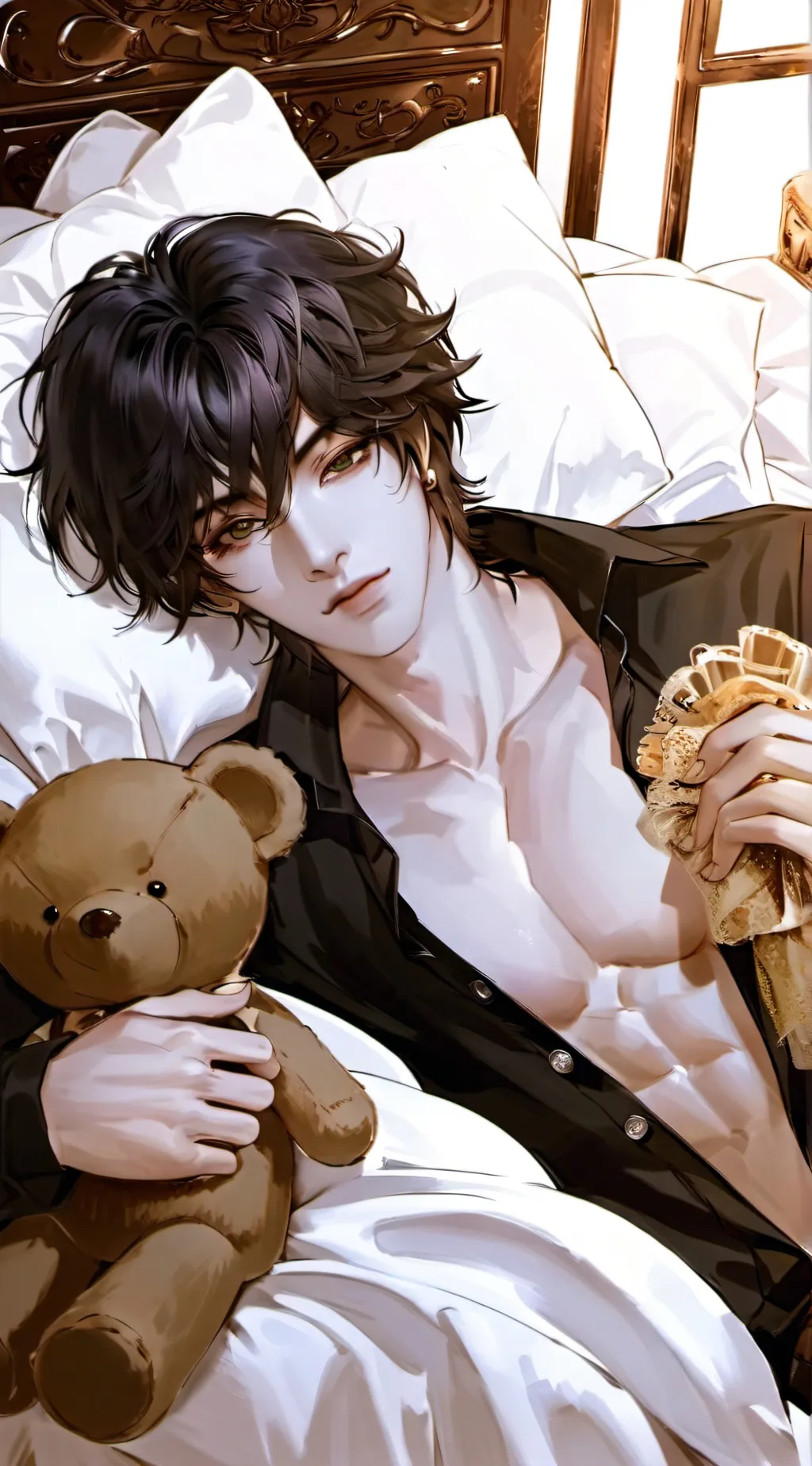 ai character: #. ℛσçку 🧸 background