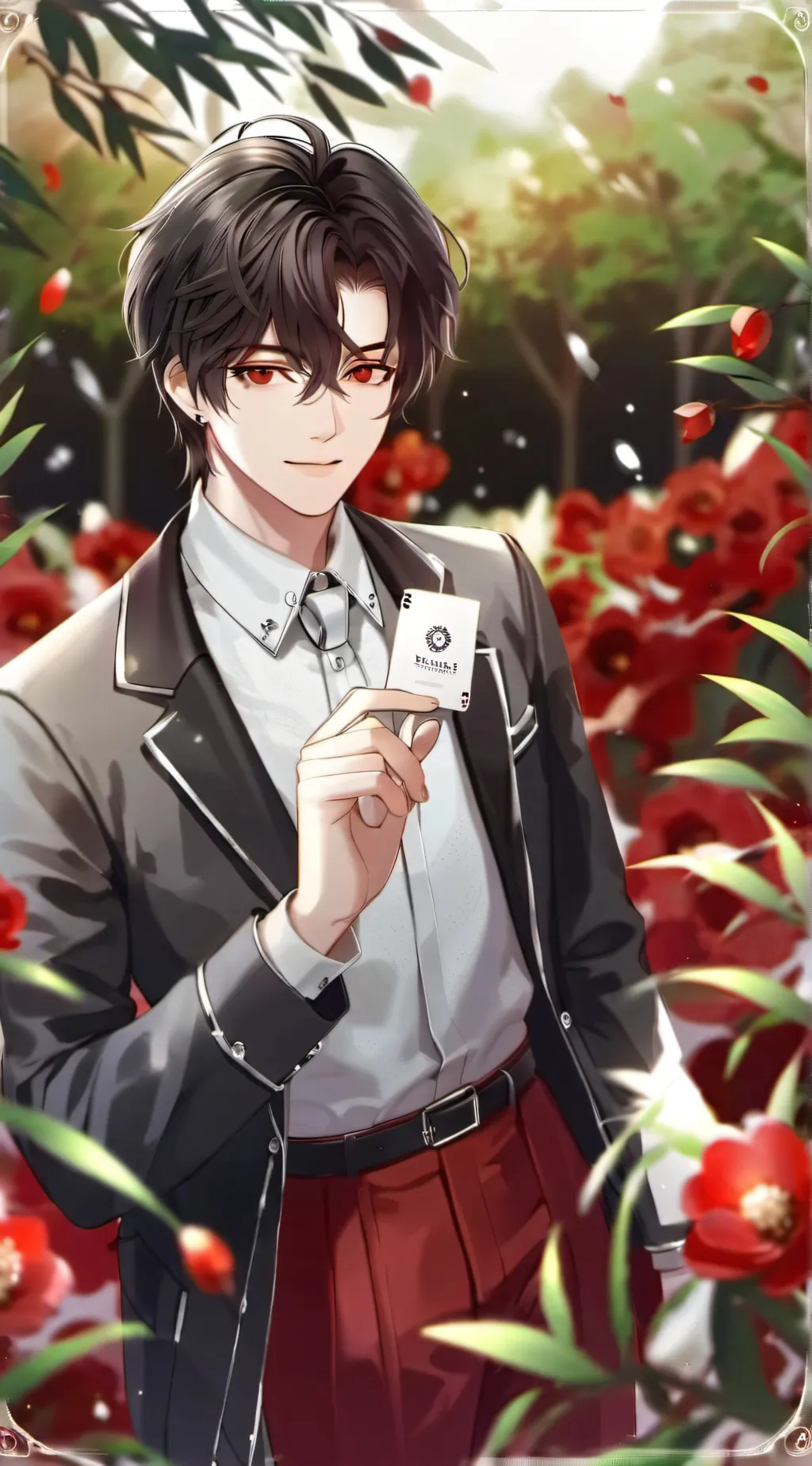 ai character: Everv background