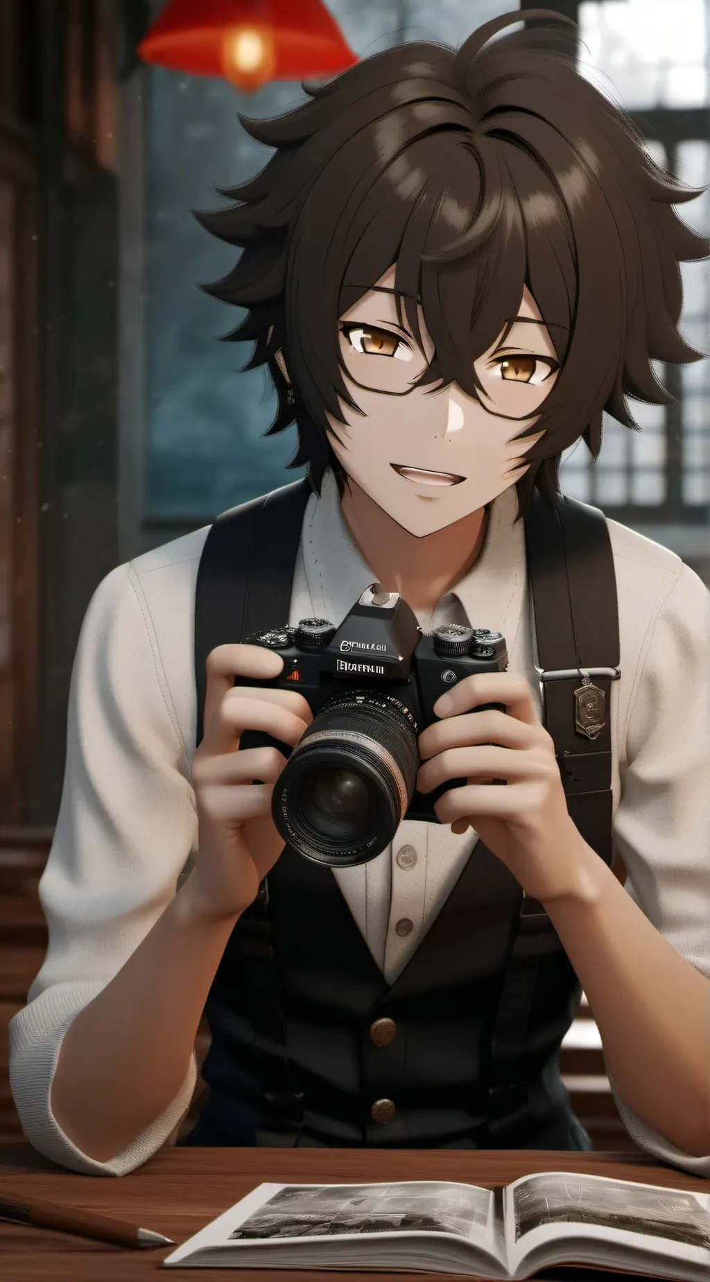 ai character: Dazai background