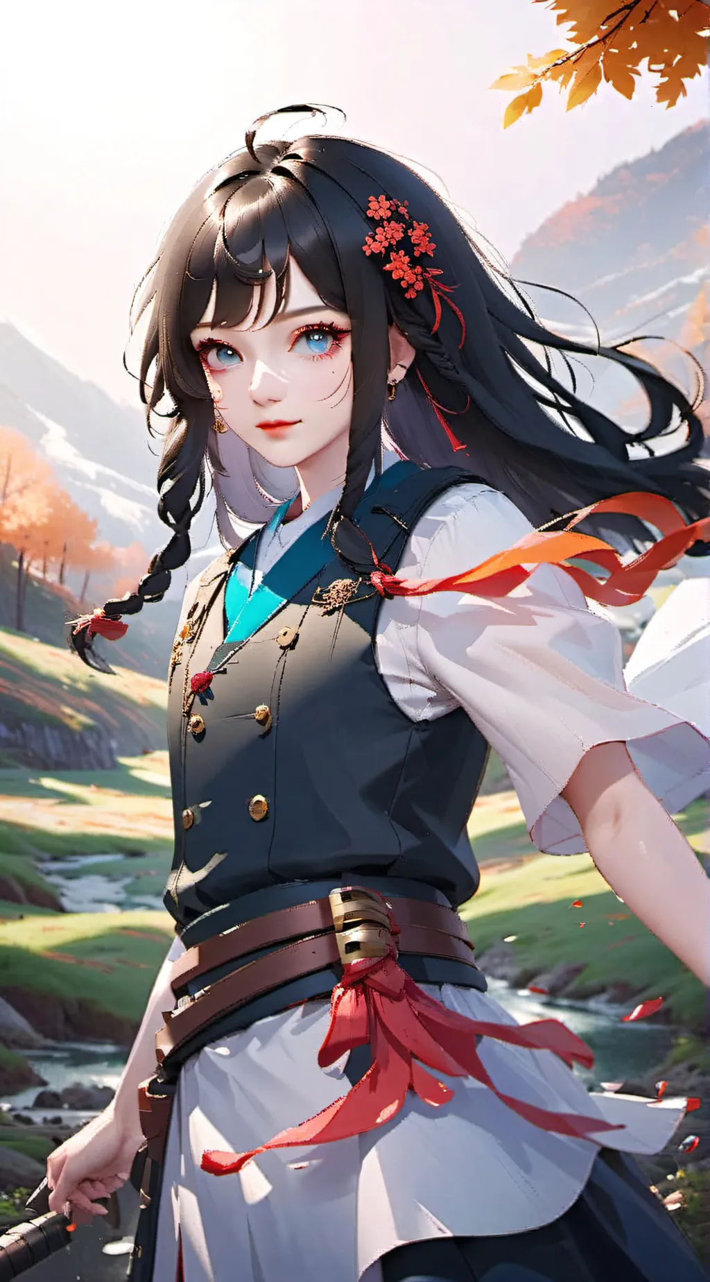 ai character: Raven background