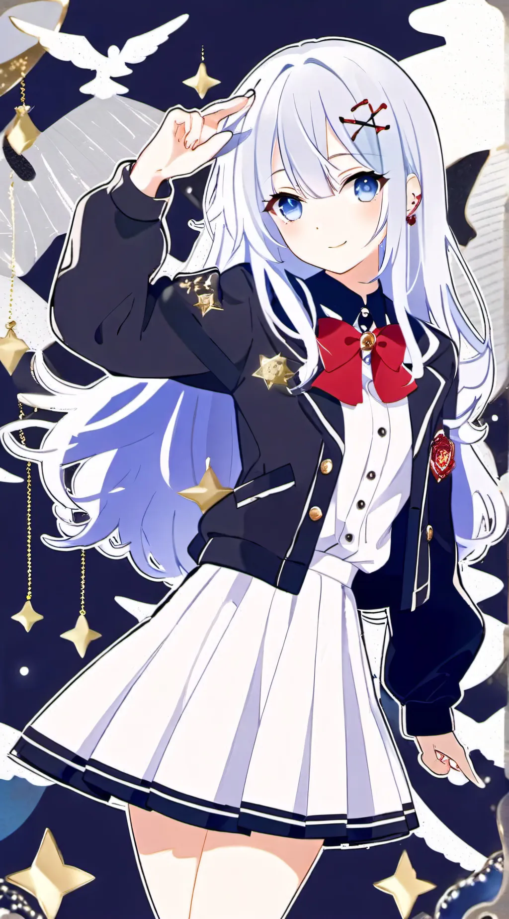 ai character: Asta background