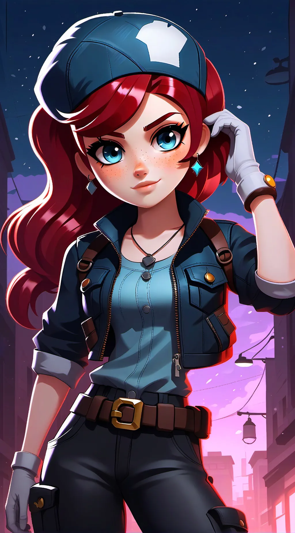 ai character: jessie  background