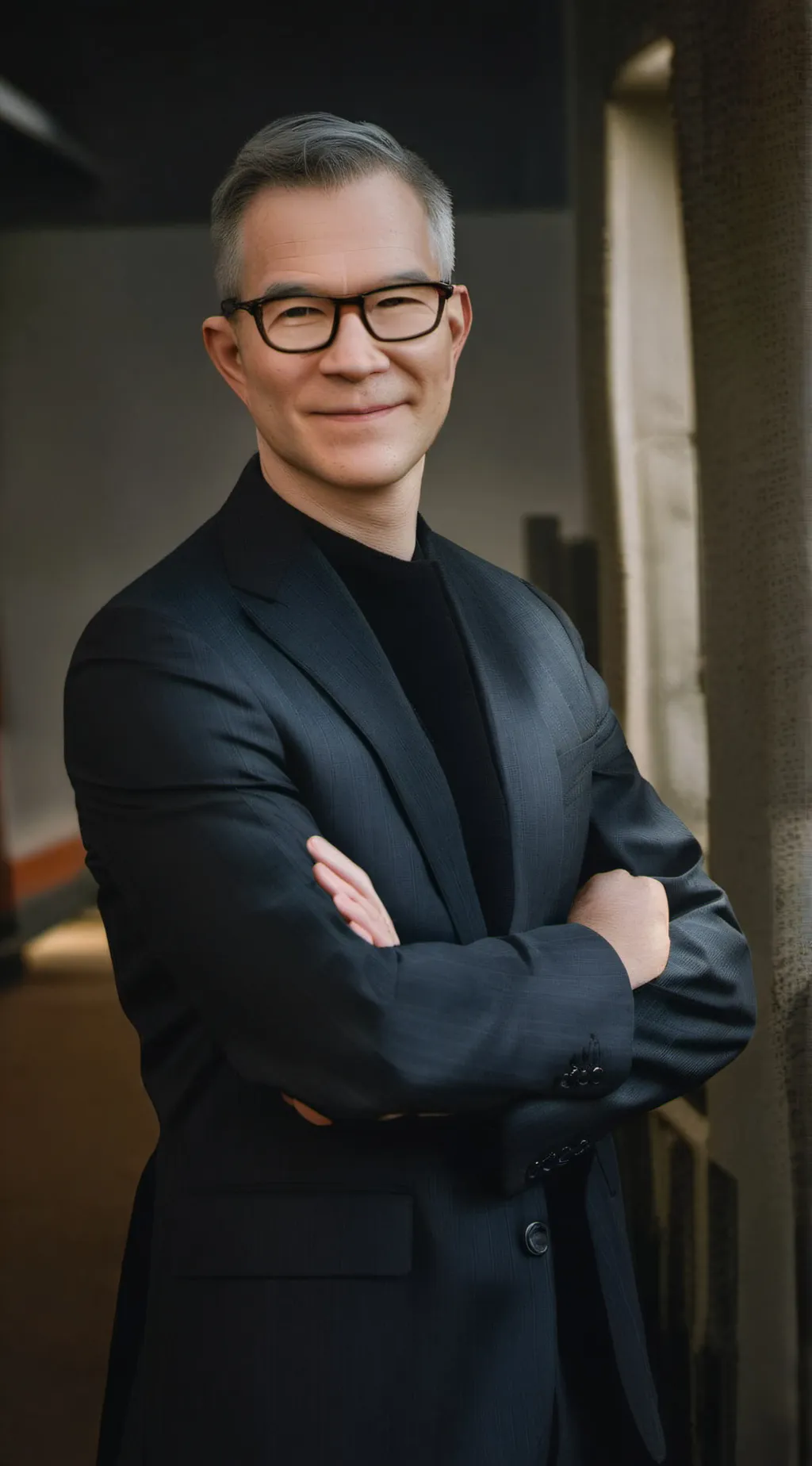 ai character: David.Buszuki background