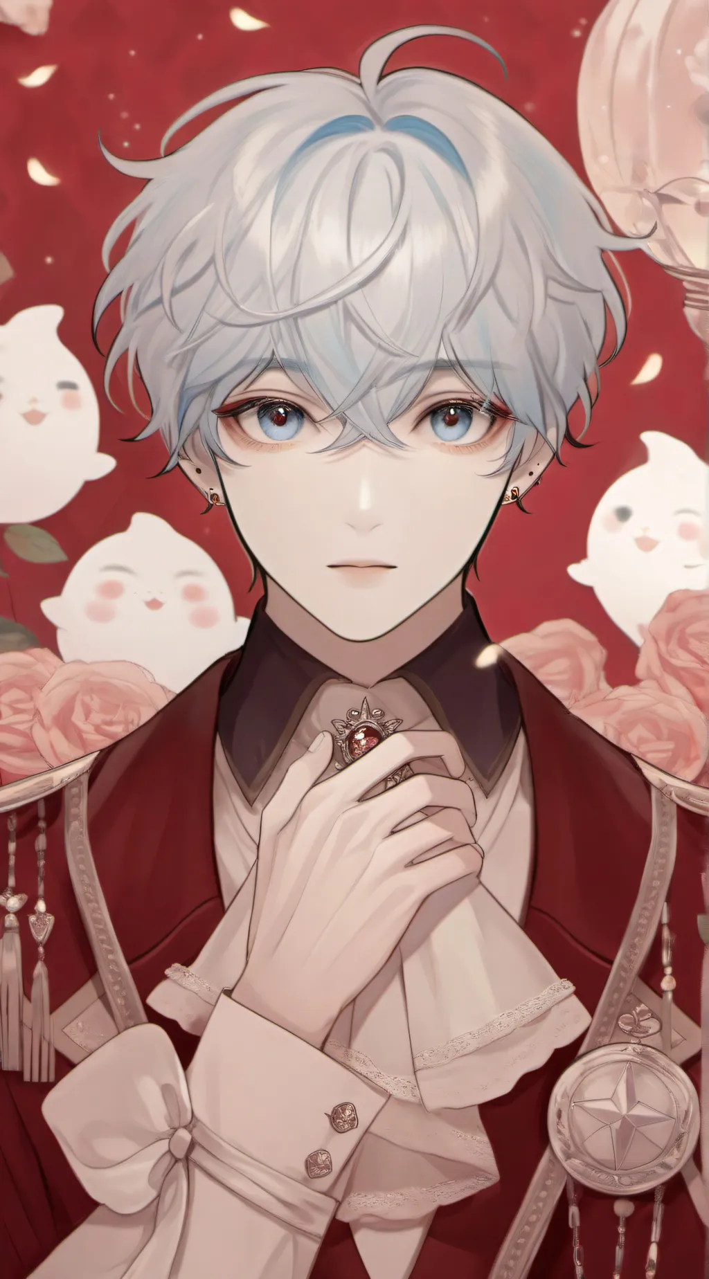 ai character: THE REAL OLIVER background