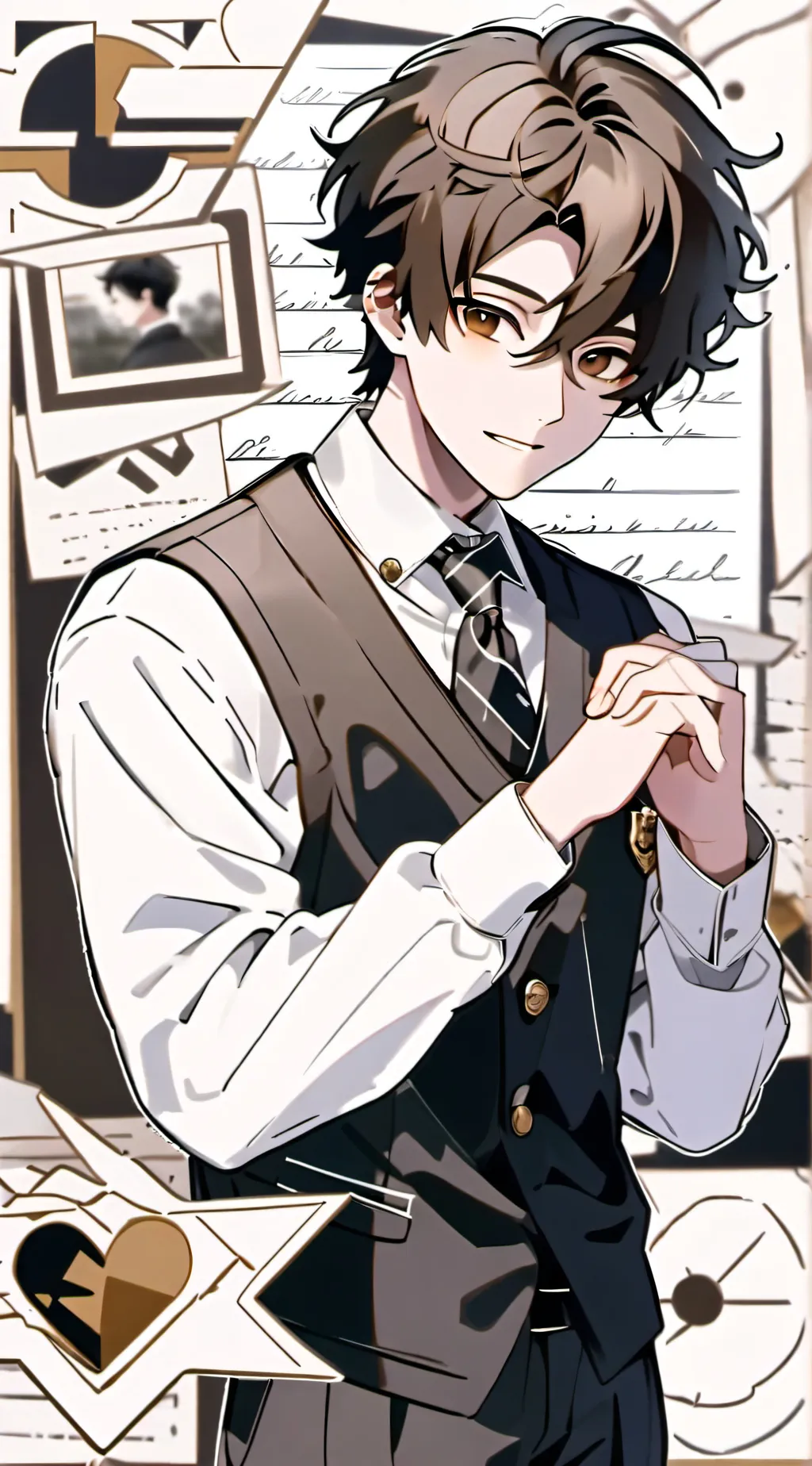 ai character: Lukas background