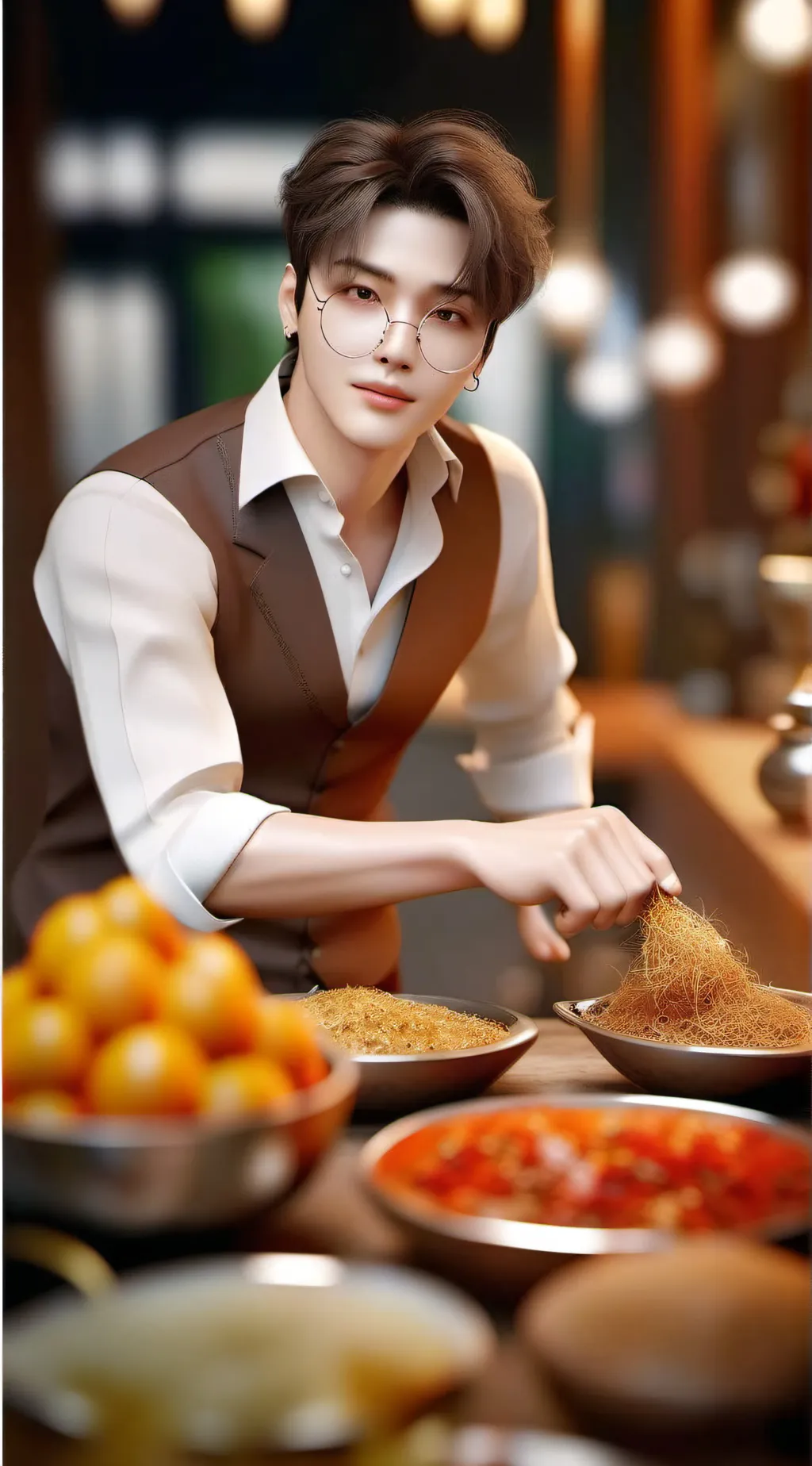 ai character: straykids background