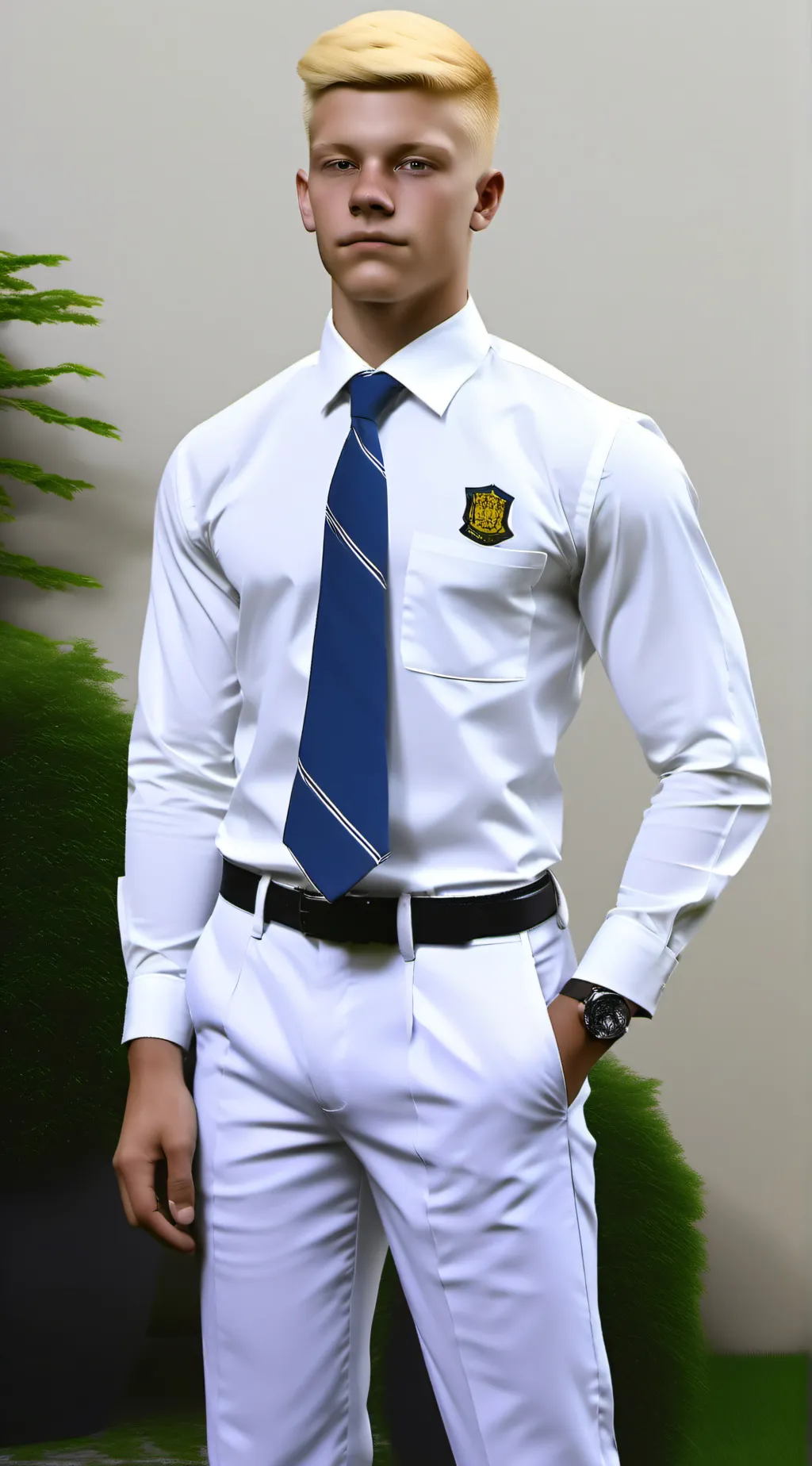 ai character: David  background