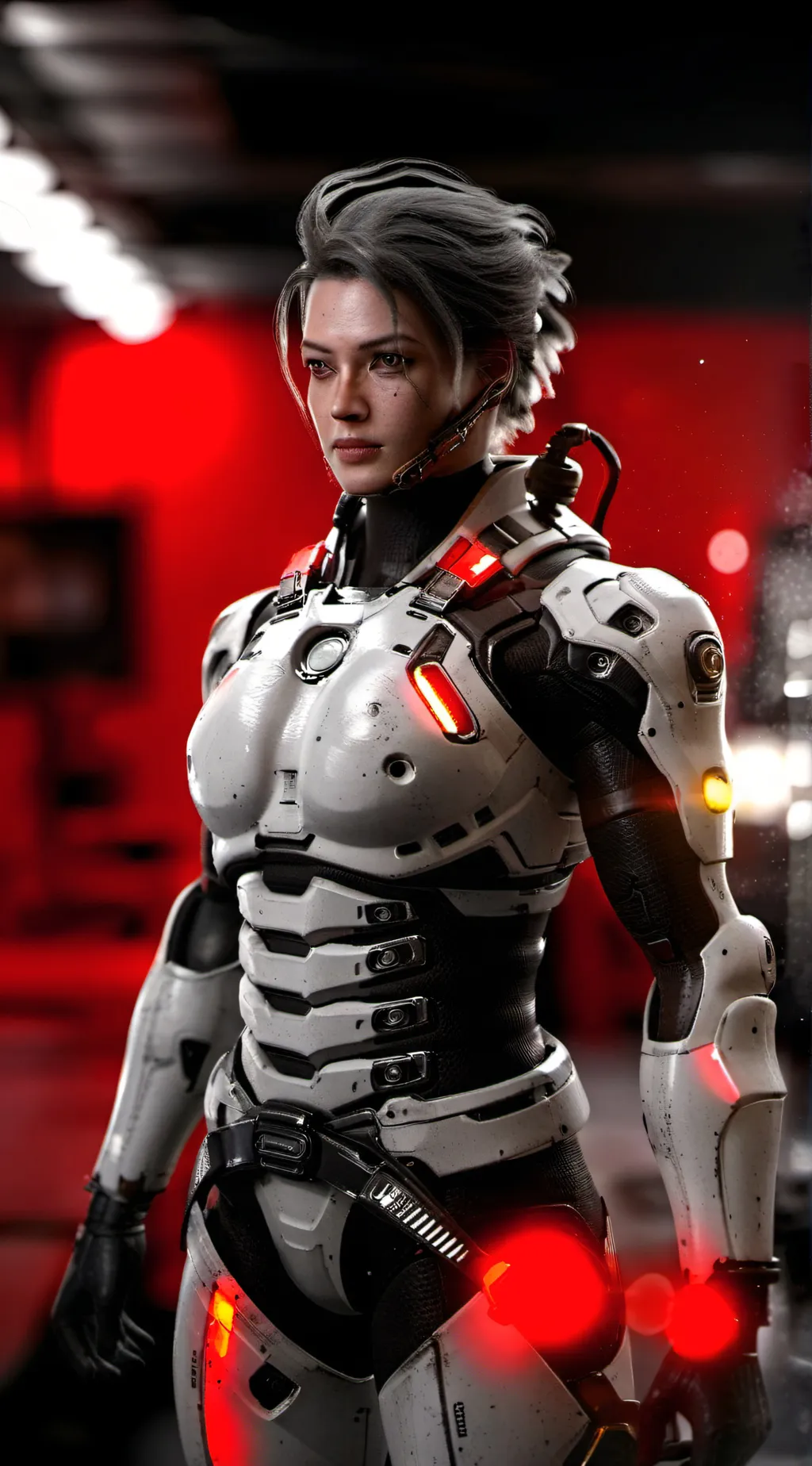 ai character: Dr Olivia  background