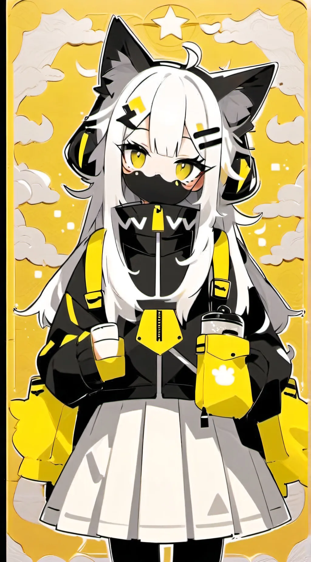 ai character: dis is lifeeee background