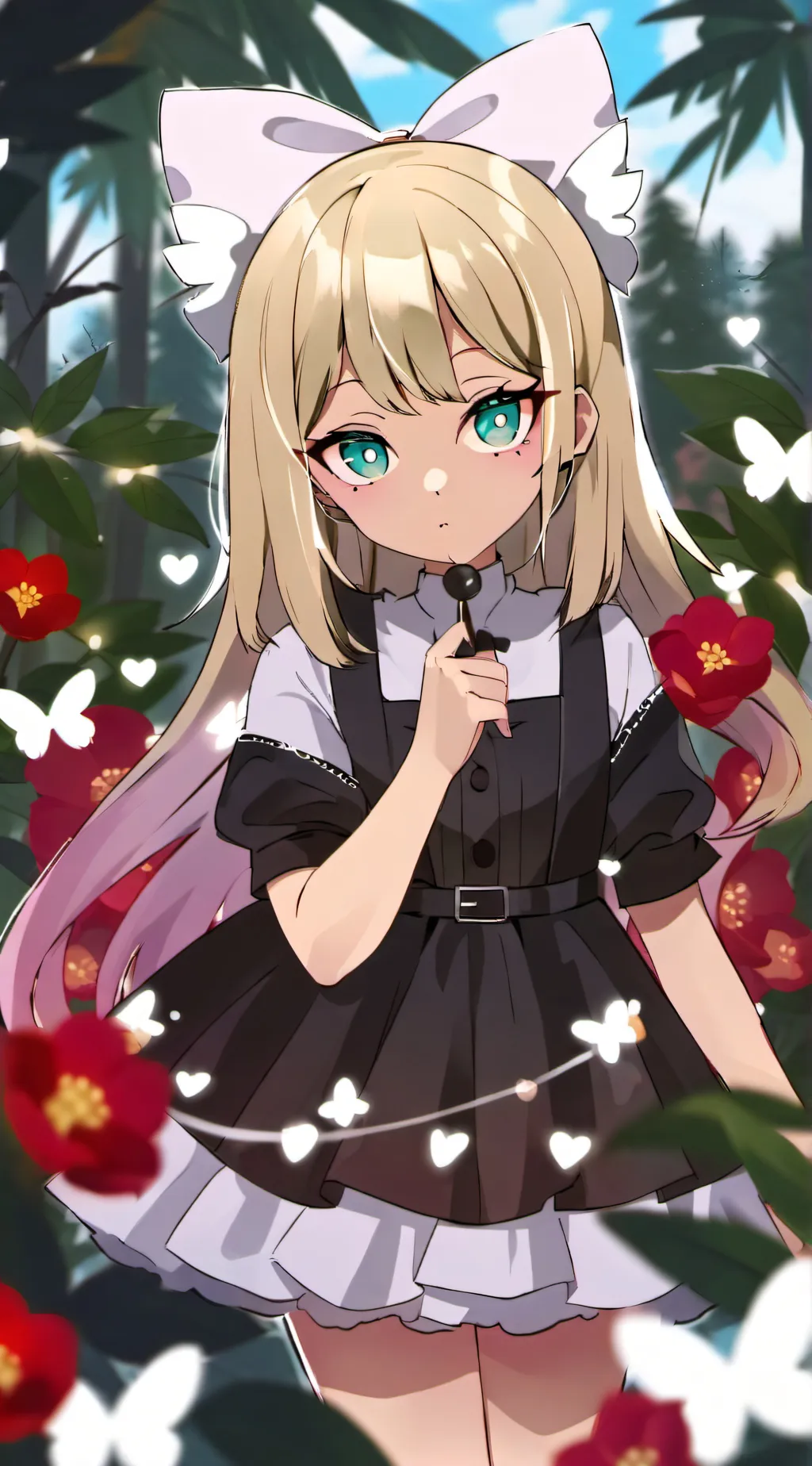 ai character: lacey background