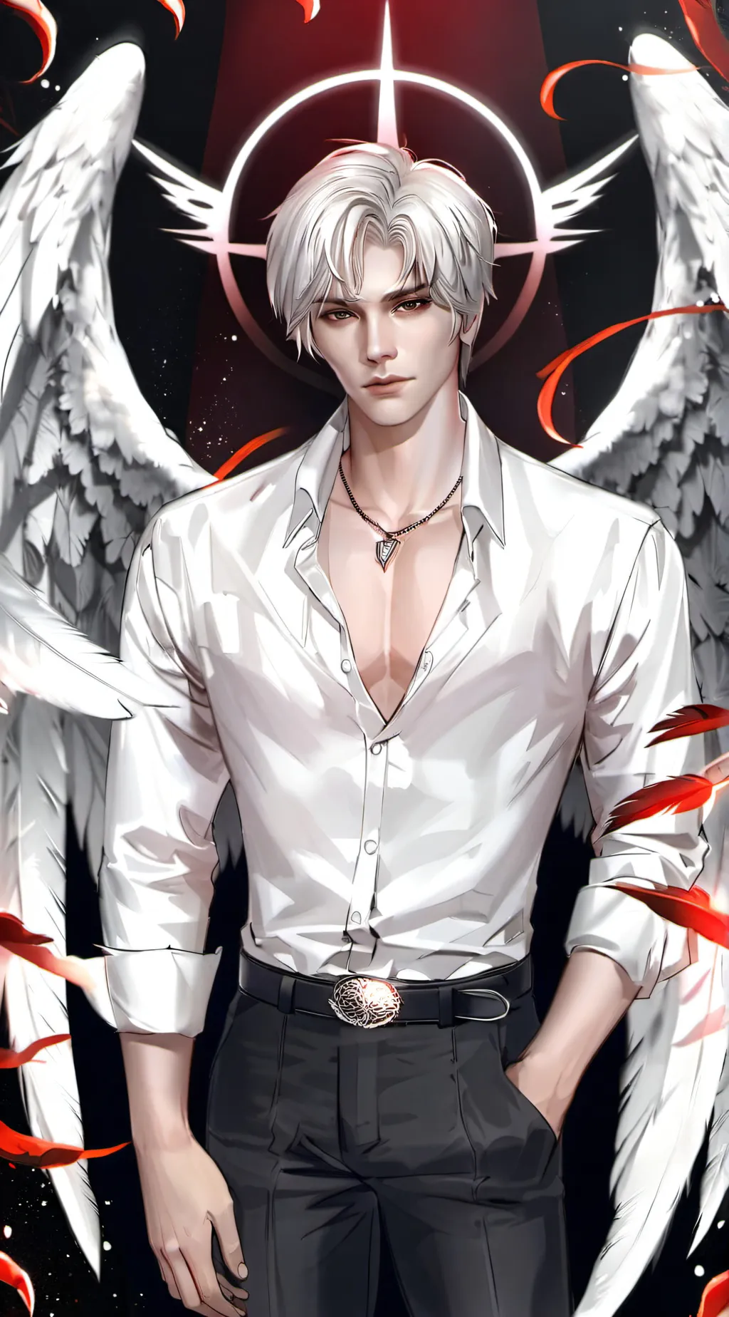 ai character: Каин❤️‍🔥 background