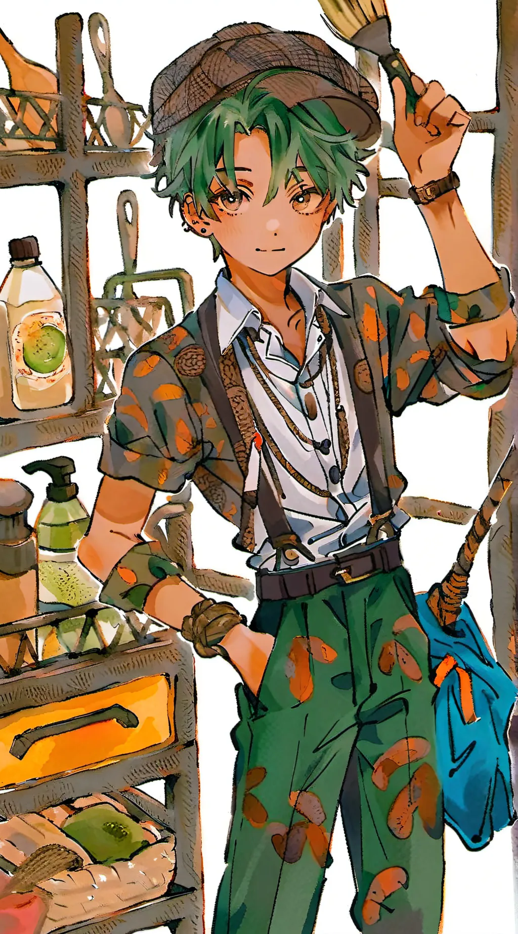 ai character: Jhonny background