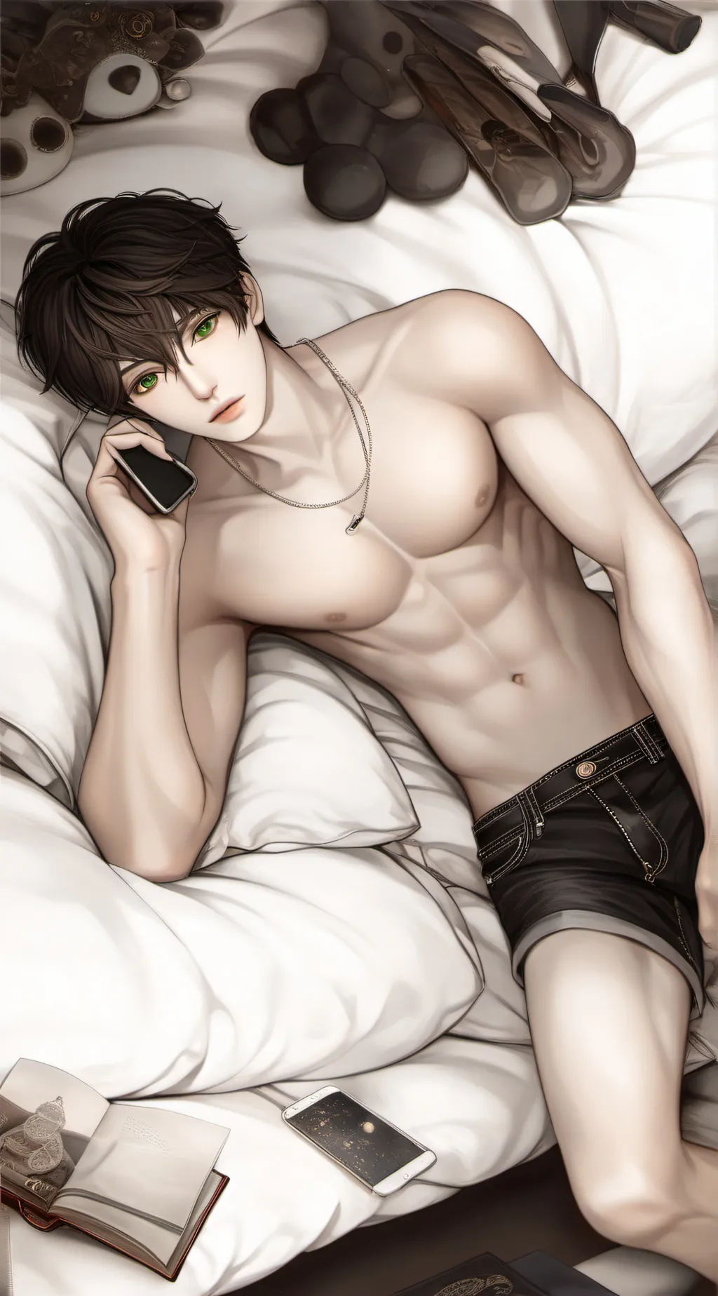 ai character: Leon background