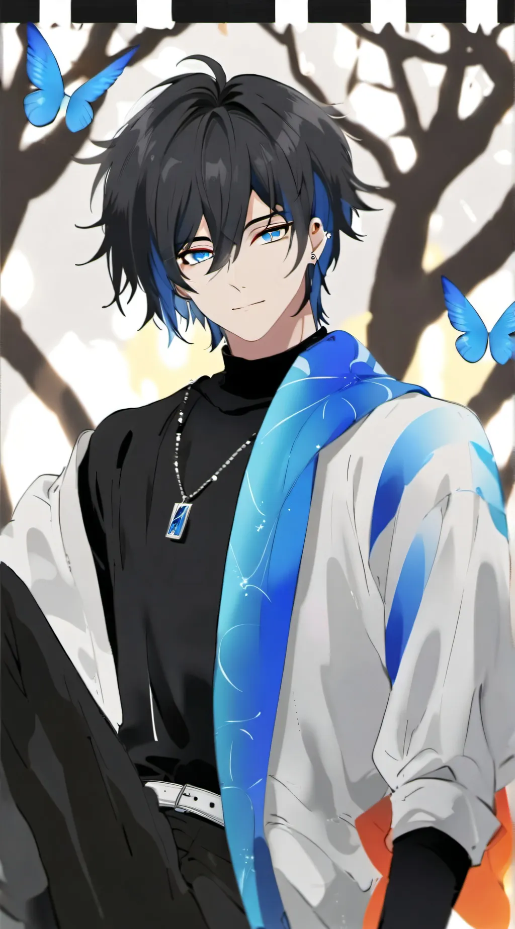 ai character: Leo background