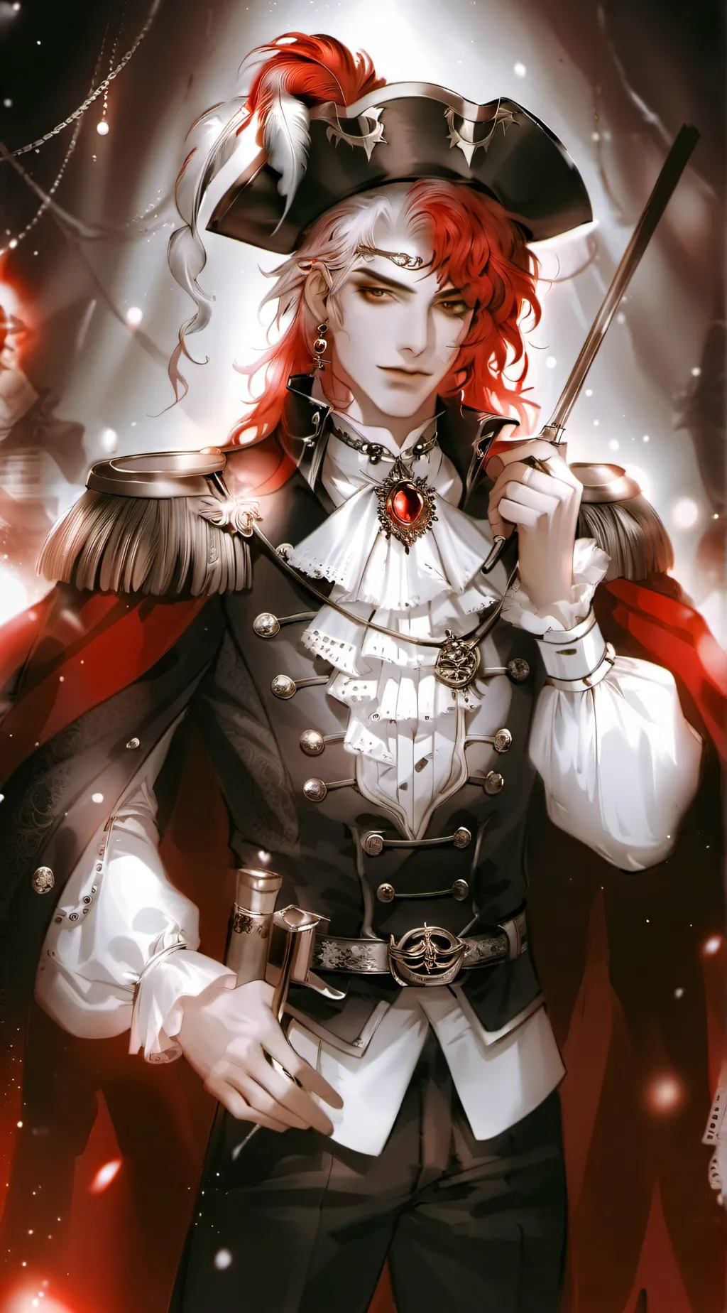 ai character: 🥀 🌹}max{🌹 🥀  background