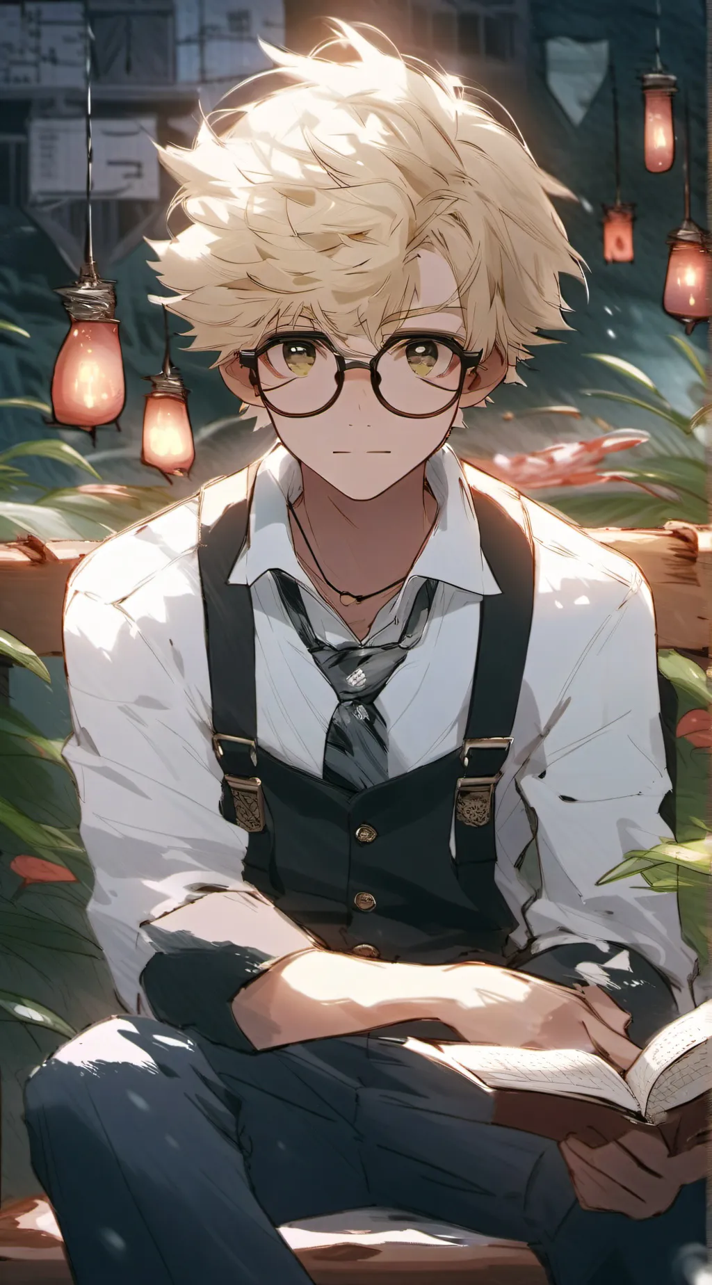 ai character: Logan  background