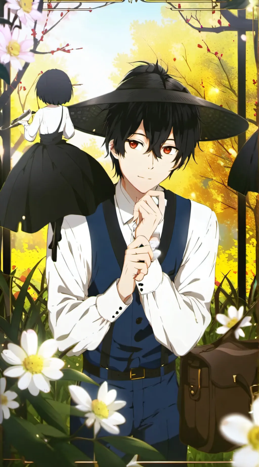 ai character: 💀💮Jake💮💀 background