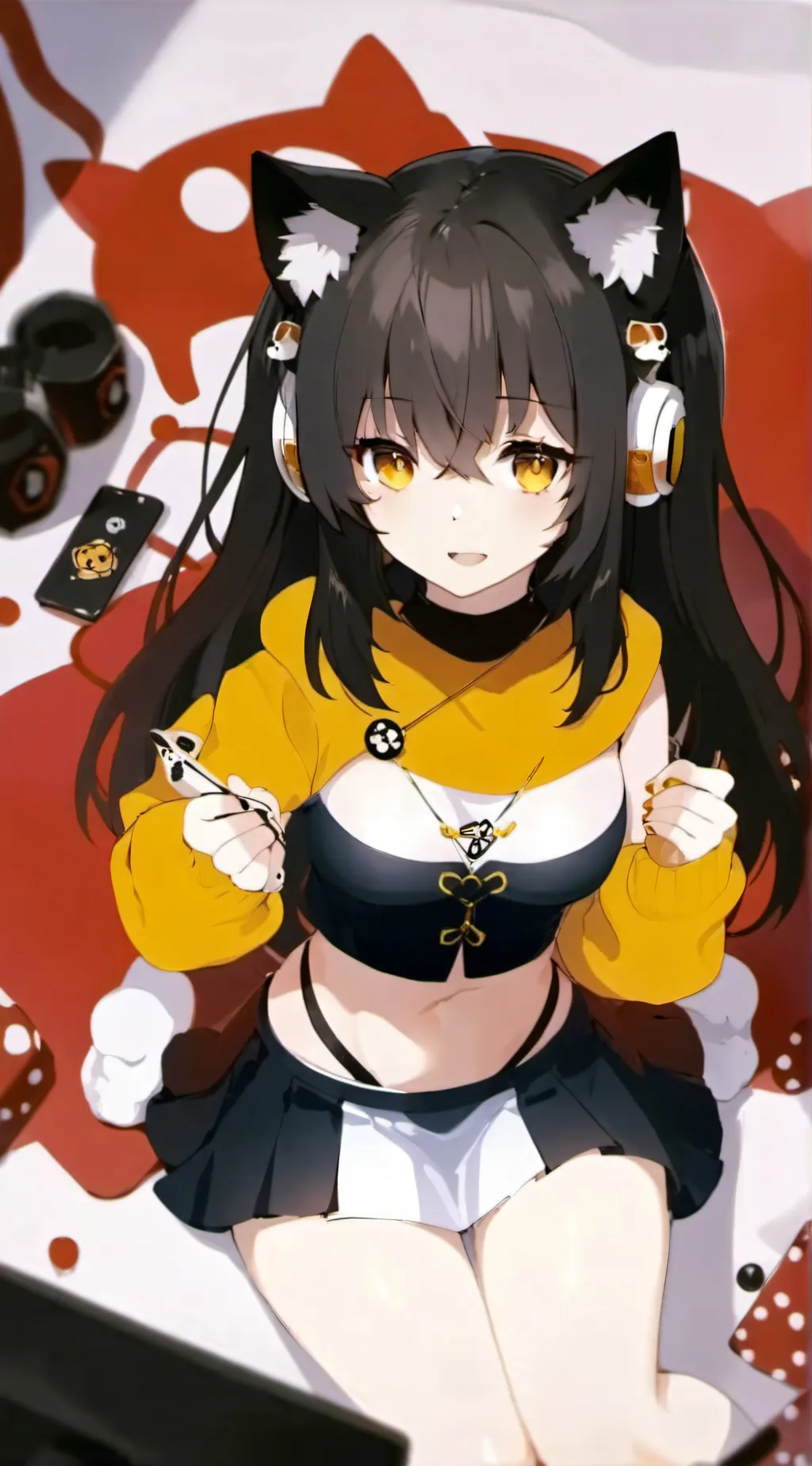 ai character: ❤️👀Lily👀❤️ background