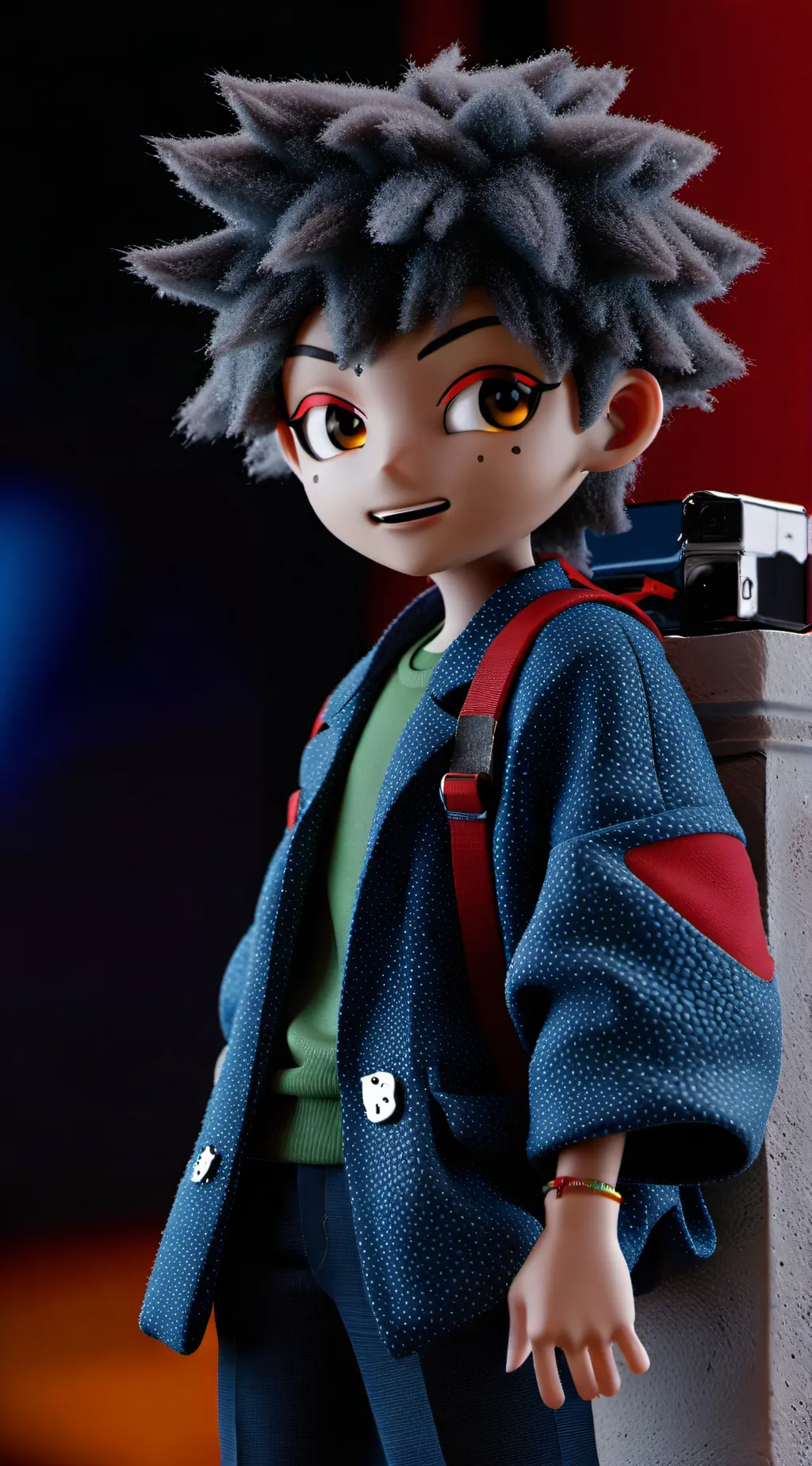 ai character: adam demon king background