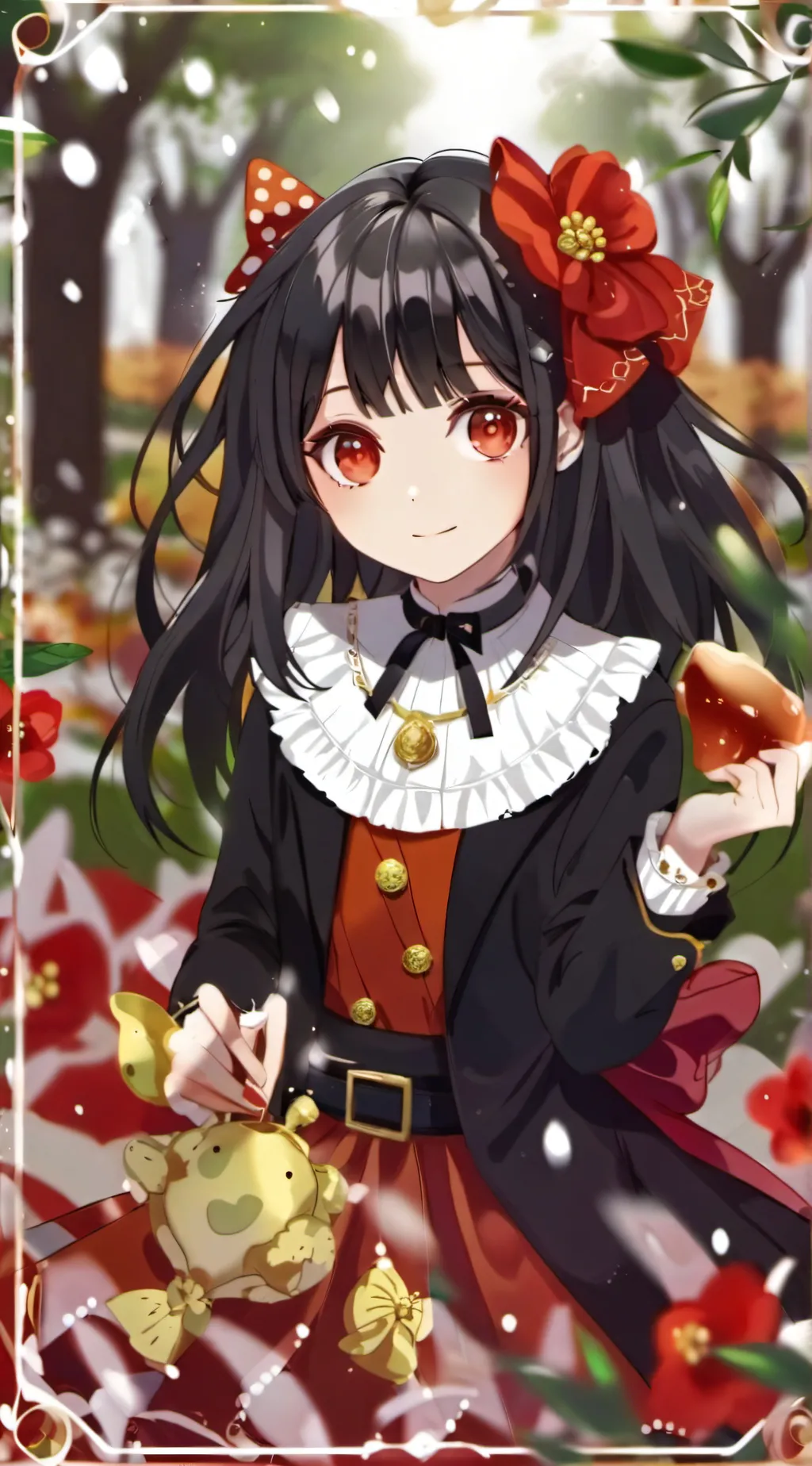 ai character: newborn baby background