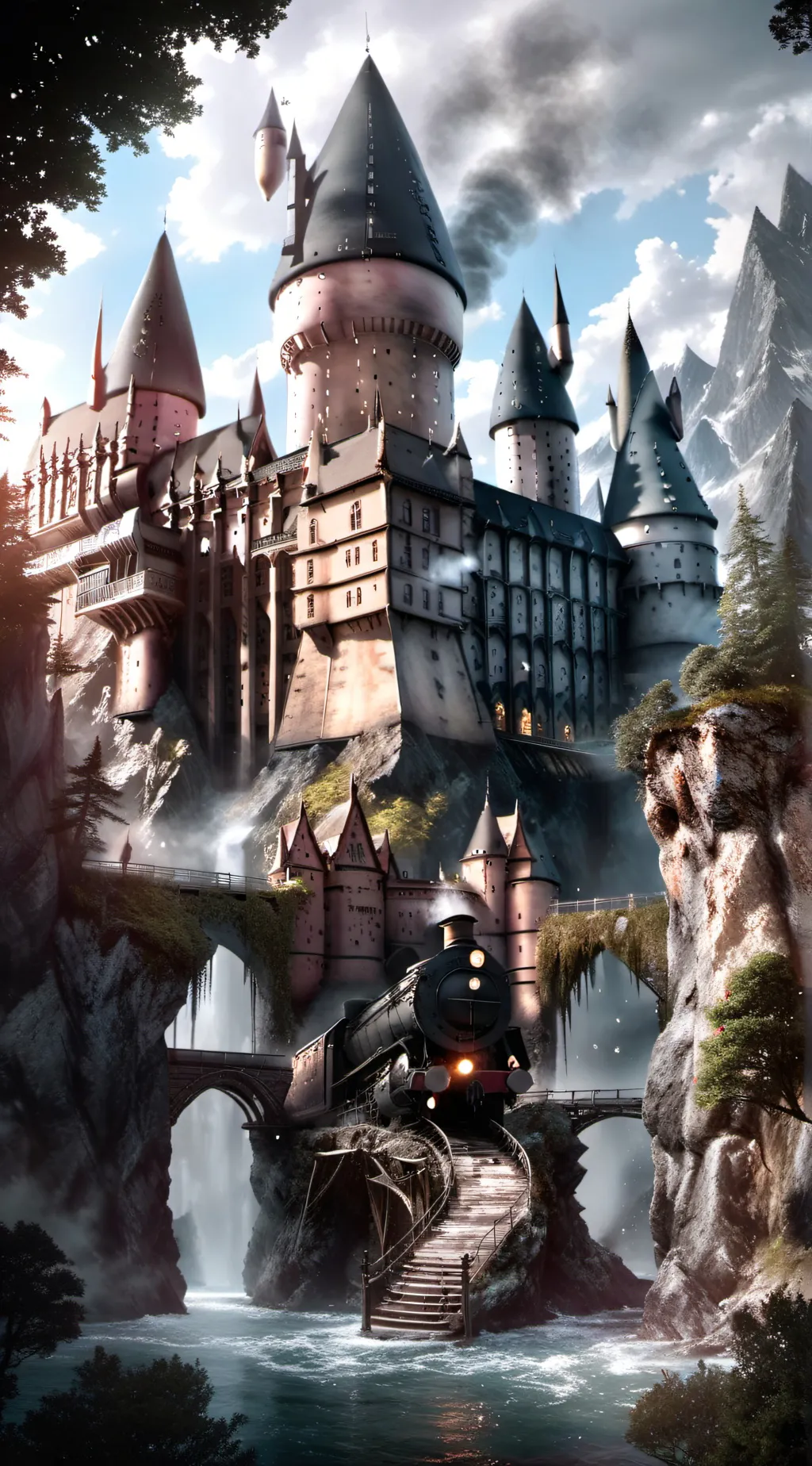 ai character: hogwarts background