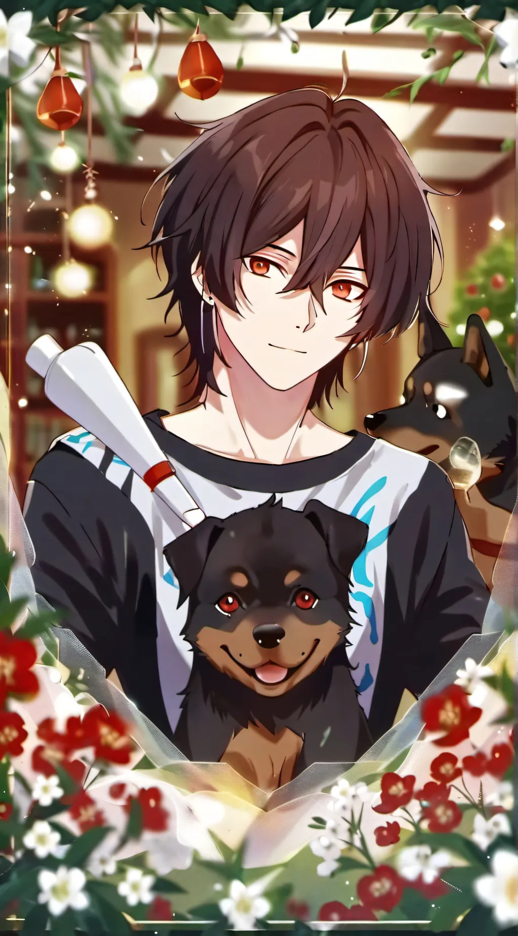 ai character: Michael,Jackie,Lun background