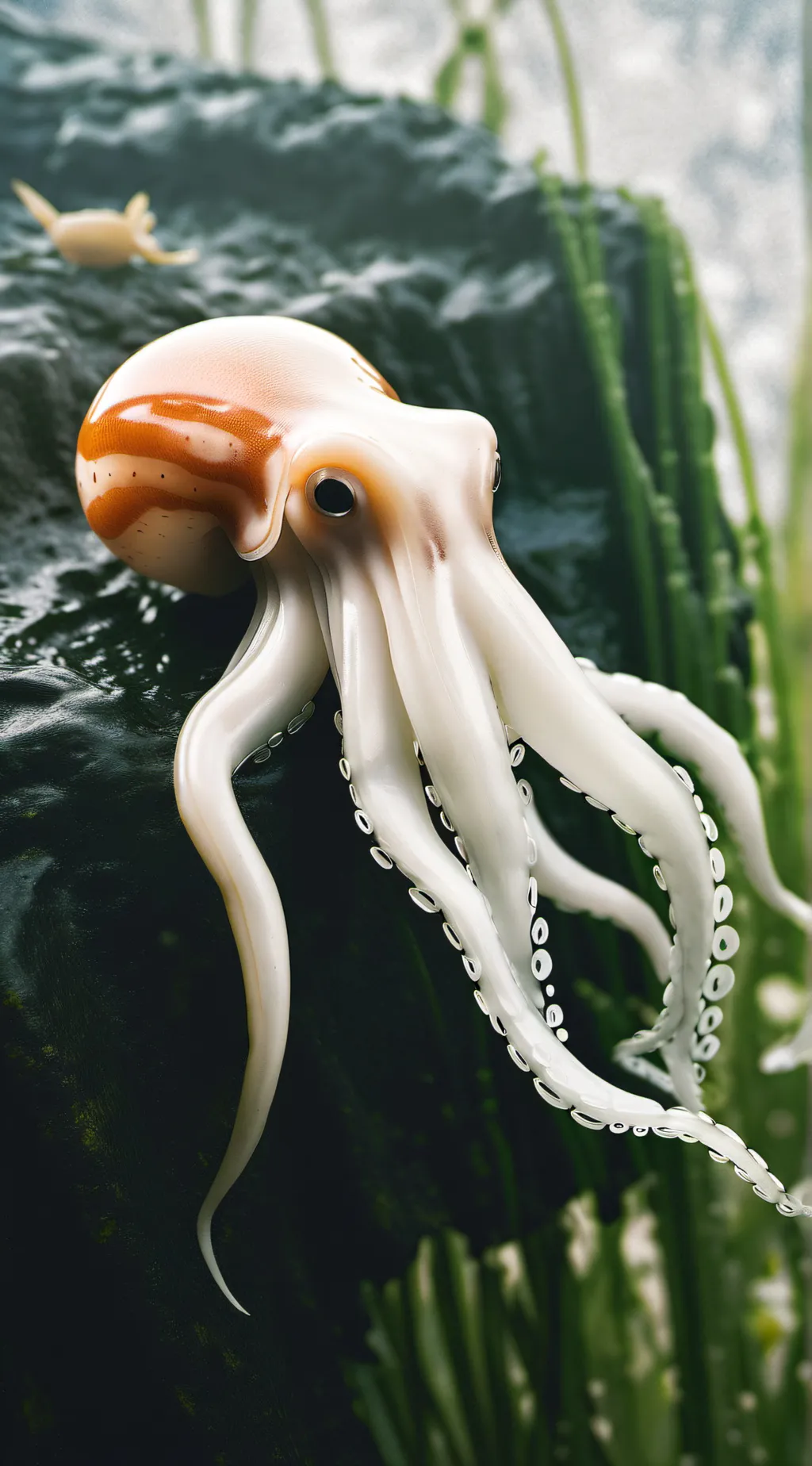 ai character: Octopus  background