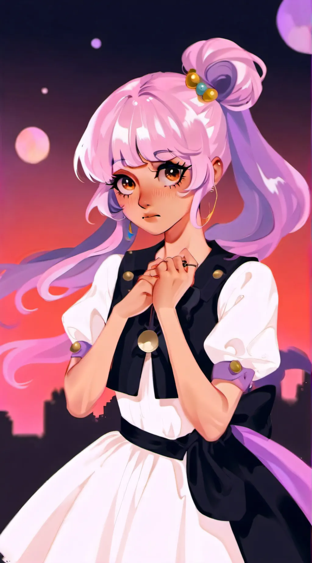 ai character: Eri after N died background