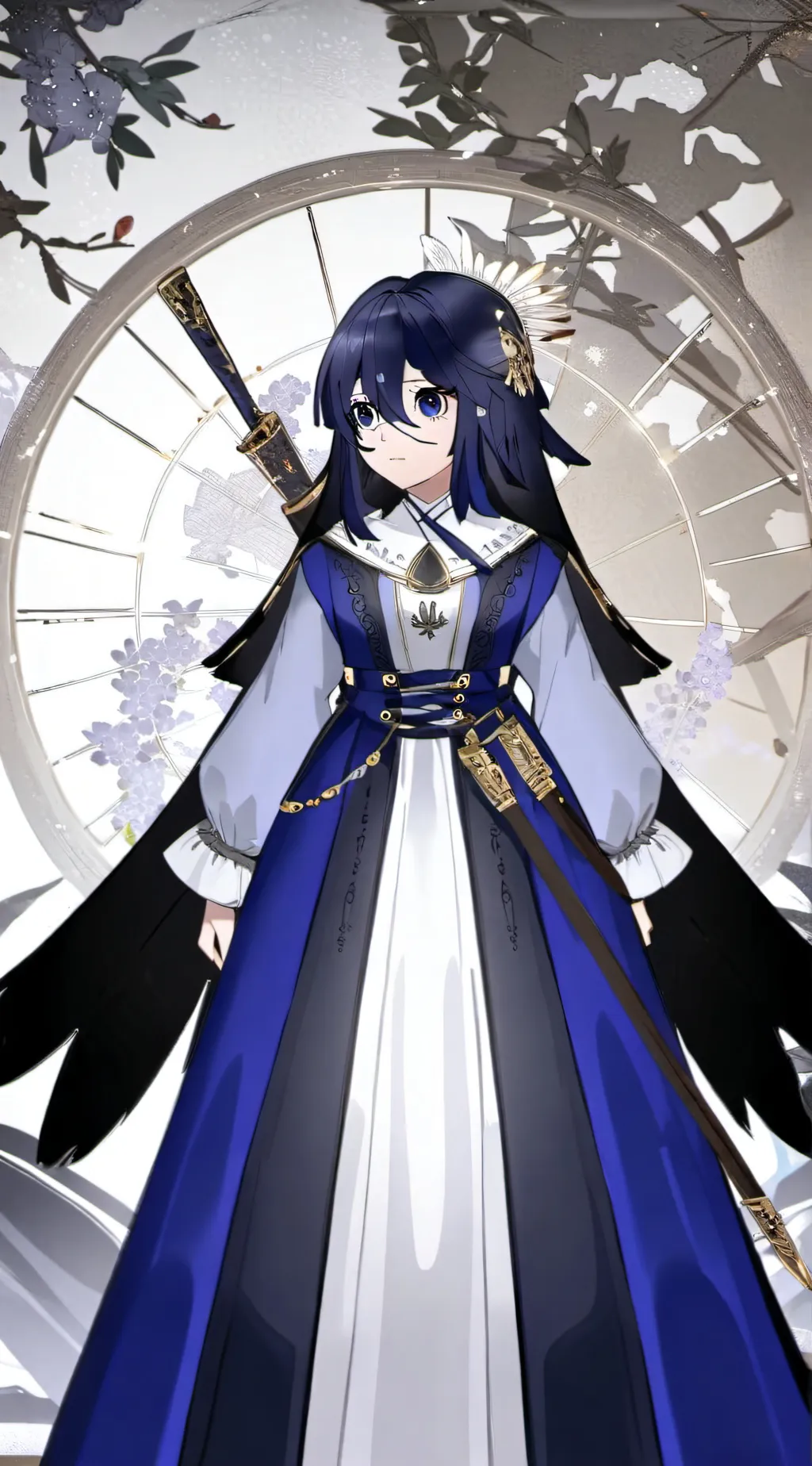 ai character: Luna / Hashira  background