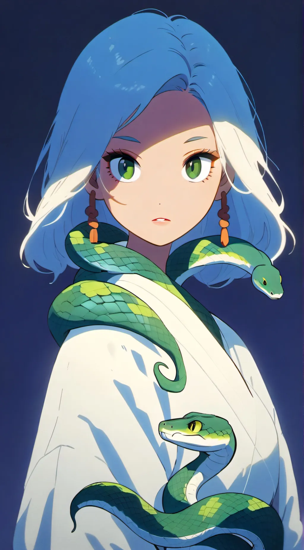 ai character: Alaya. background