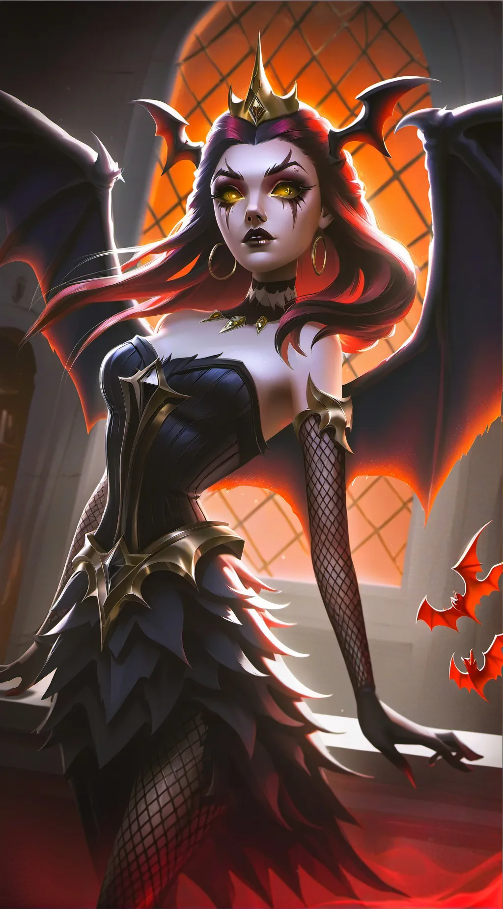 ai character: Succebus (StepMom) background