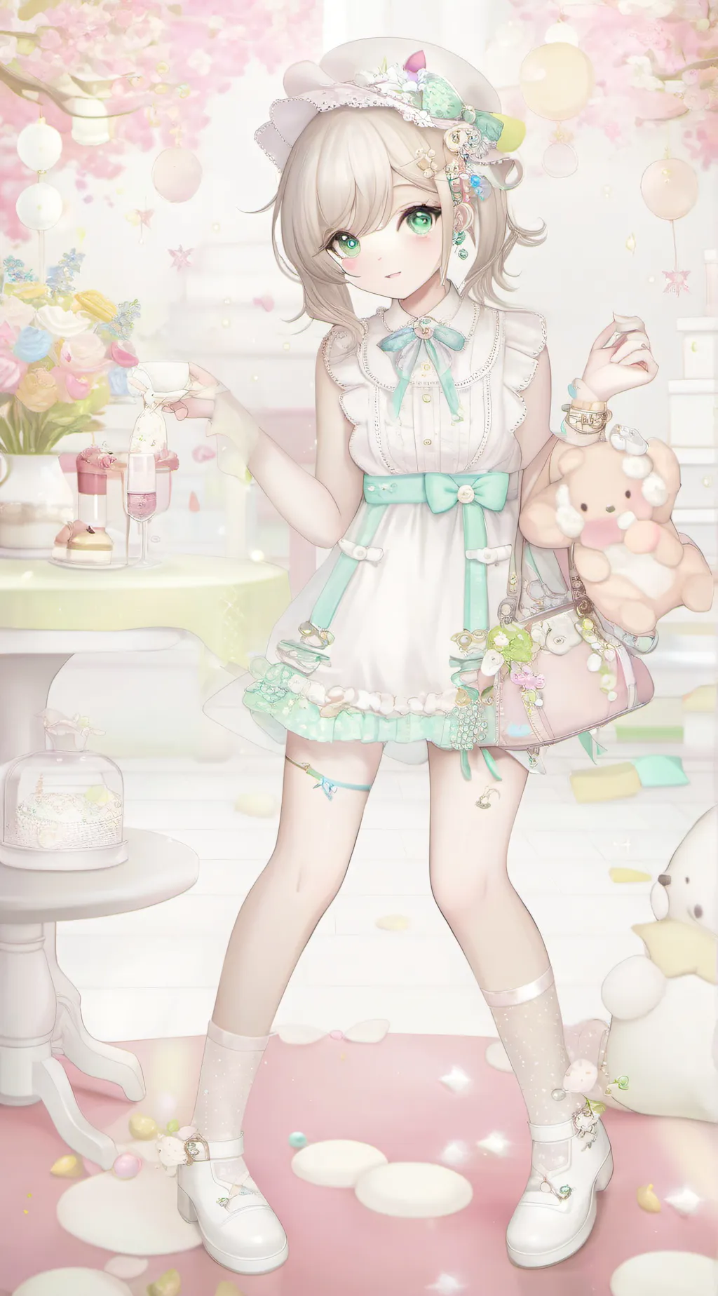 ai character: daycare  background