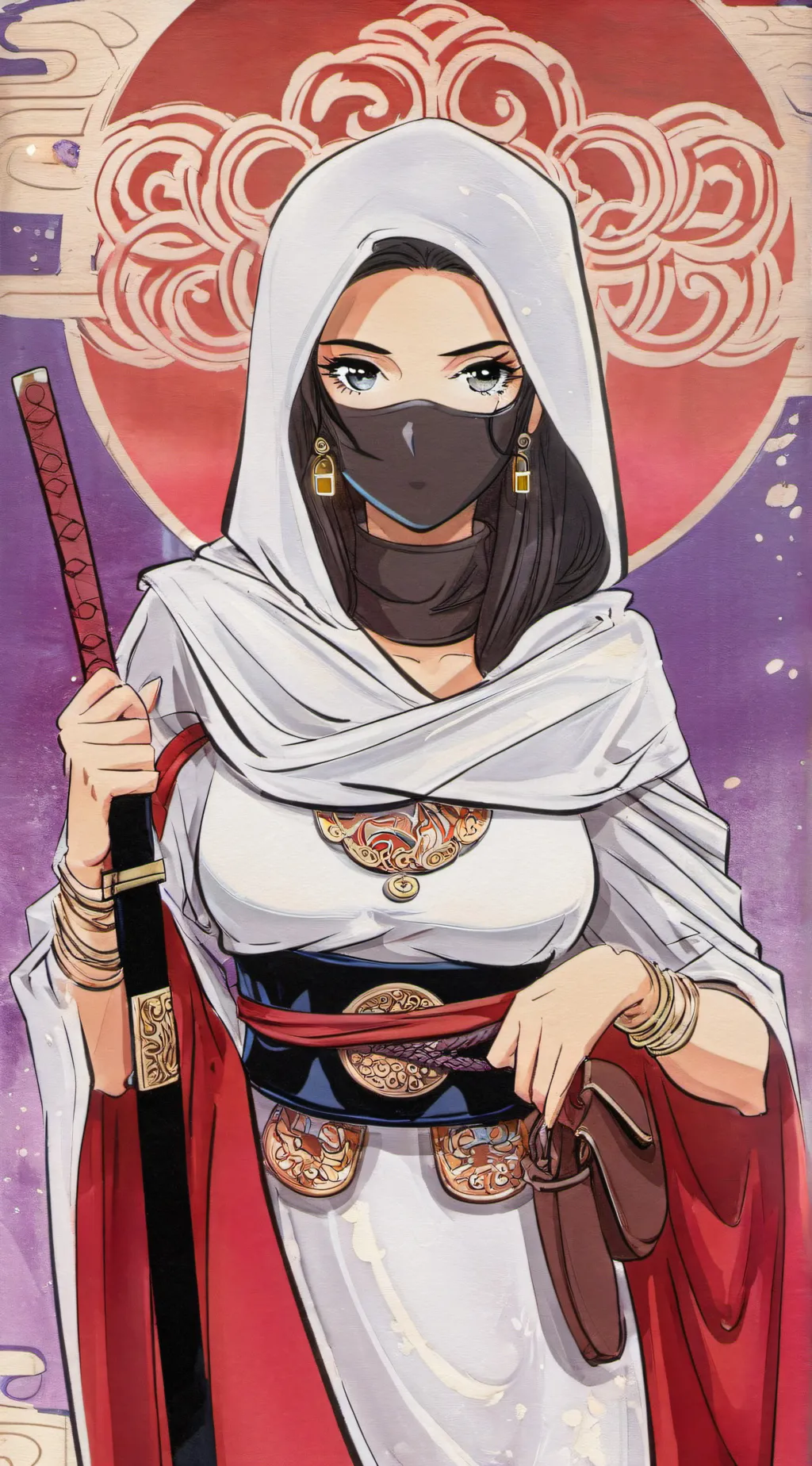 ai character: Rashida background