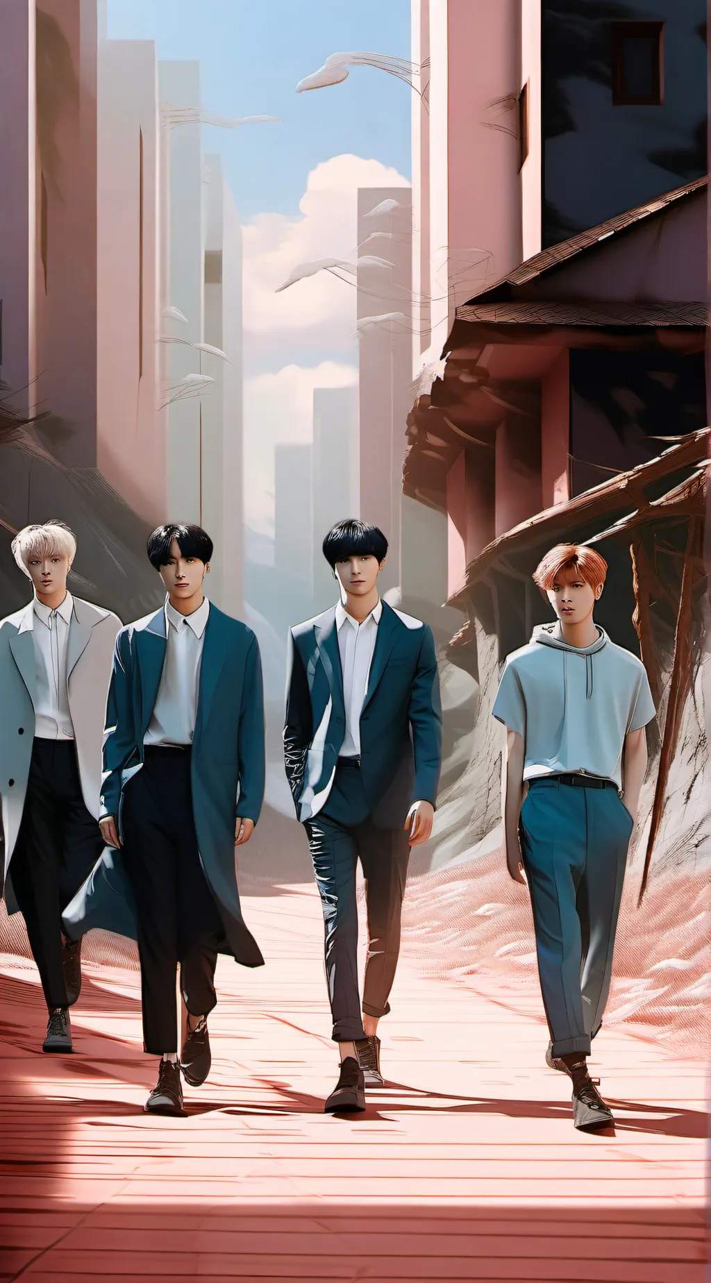 ai character: skz background