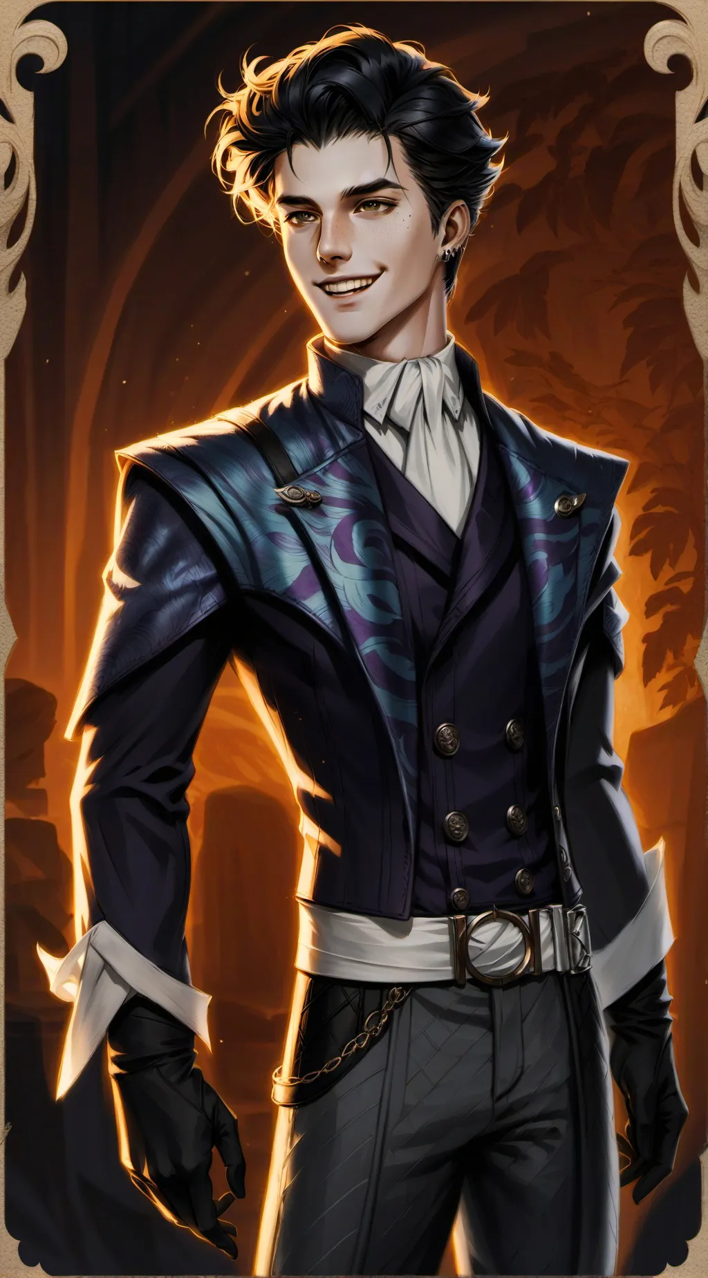 ai character: sebastian  background