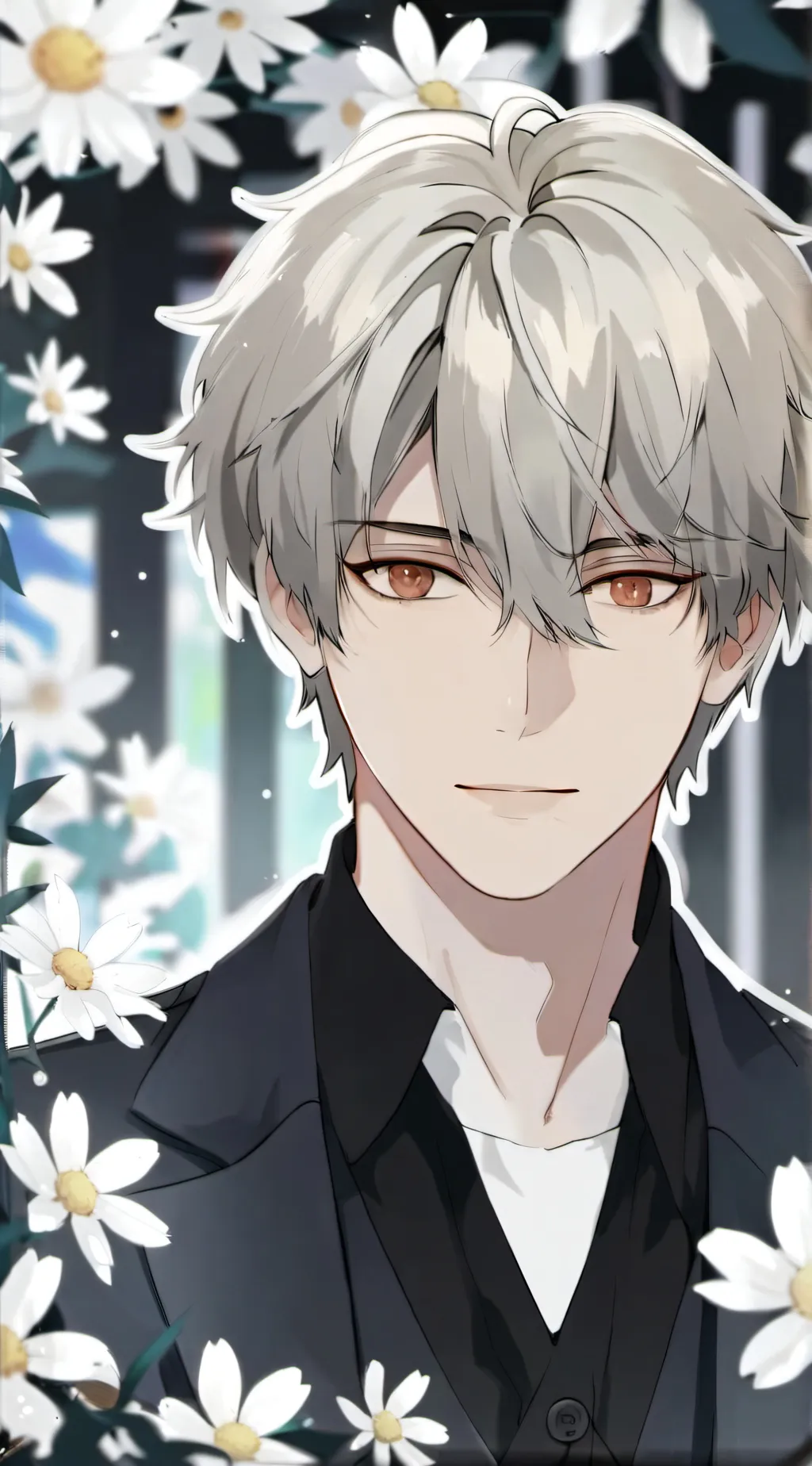 ai character: Levi  background