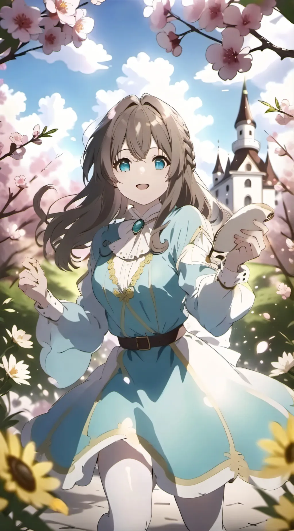 ai character: koniko background