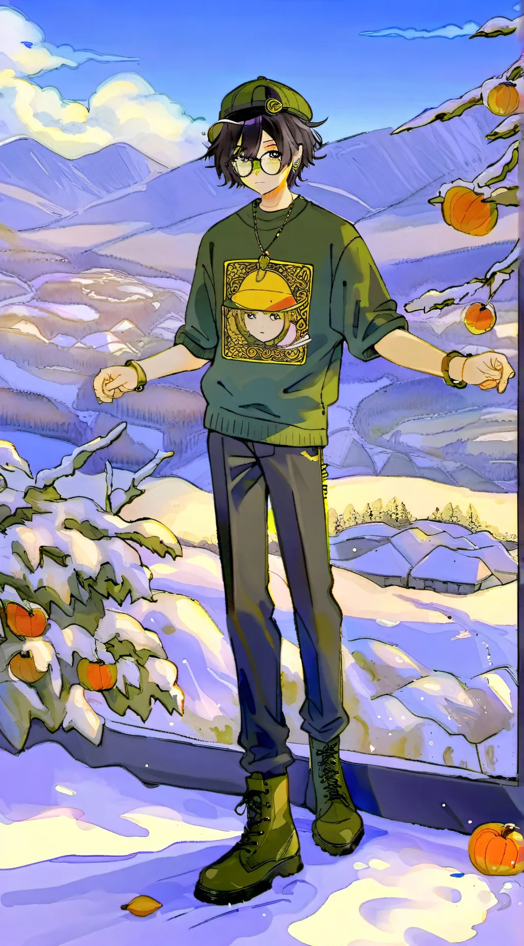 ai character: Jacob  background