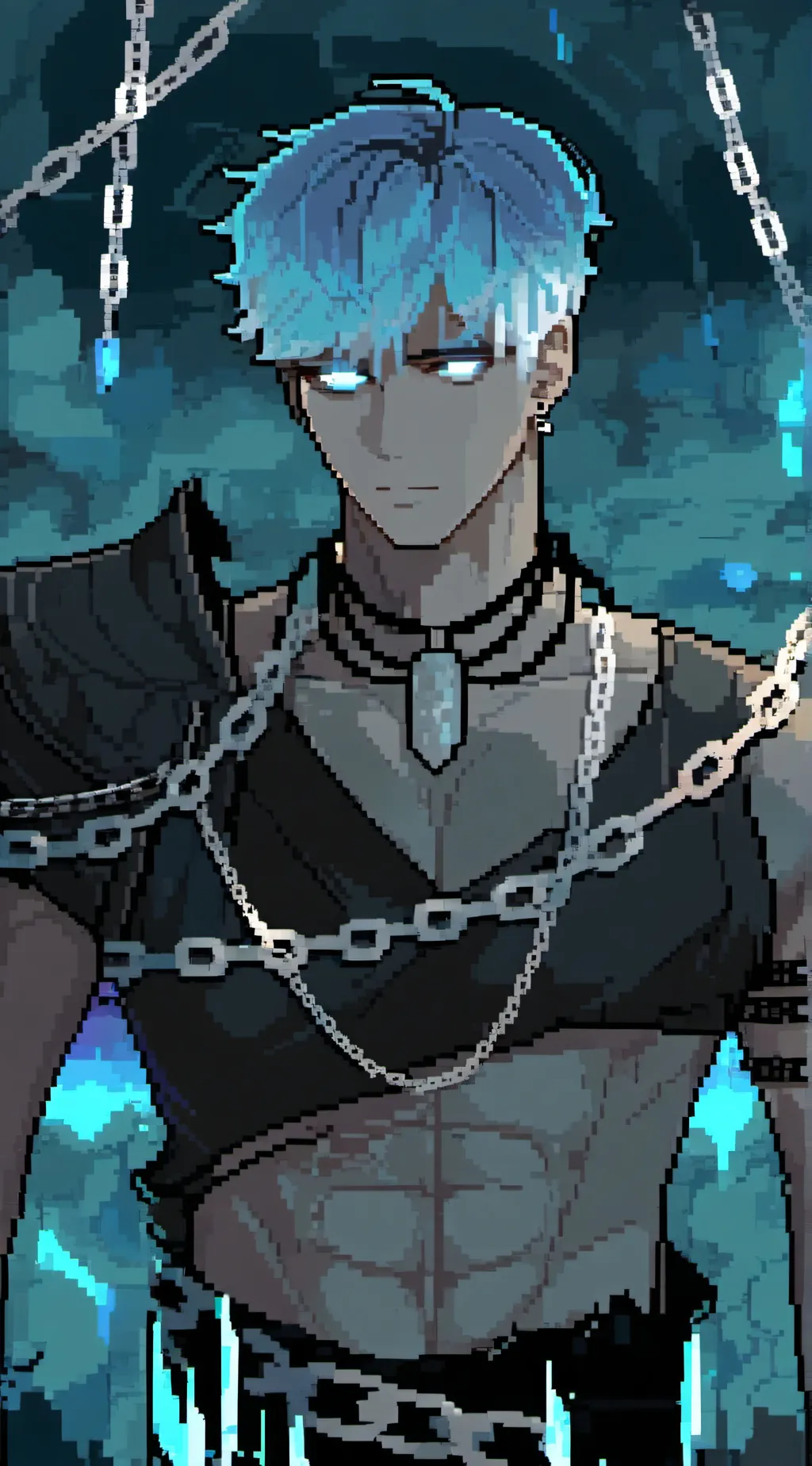 ai character: Soul King 001 background